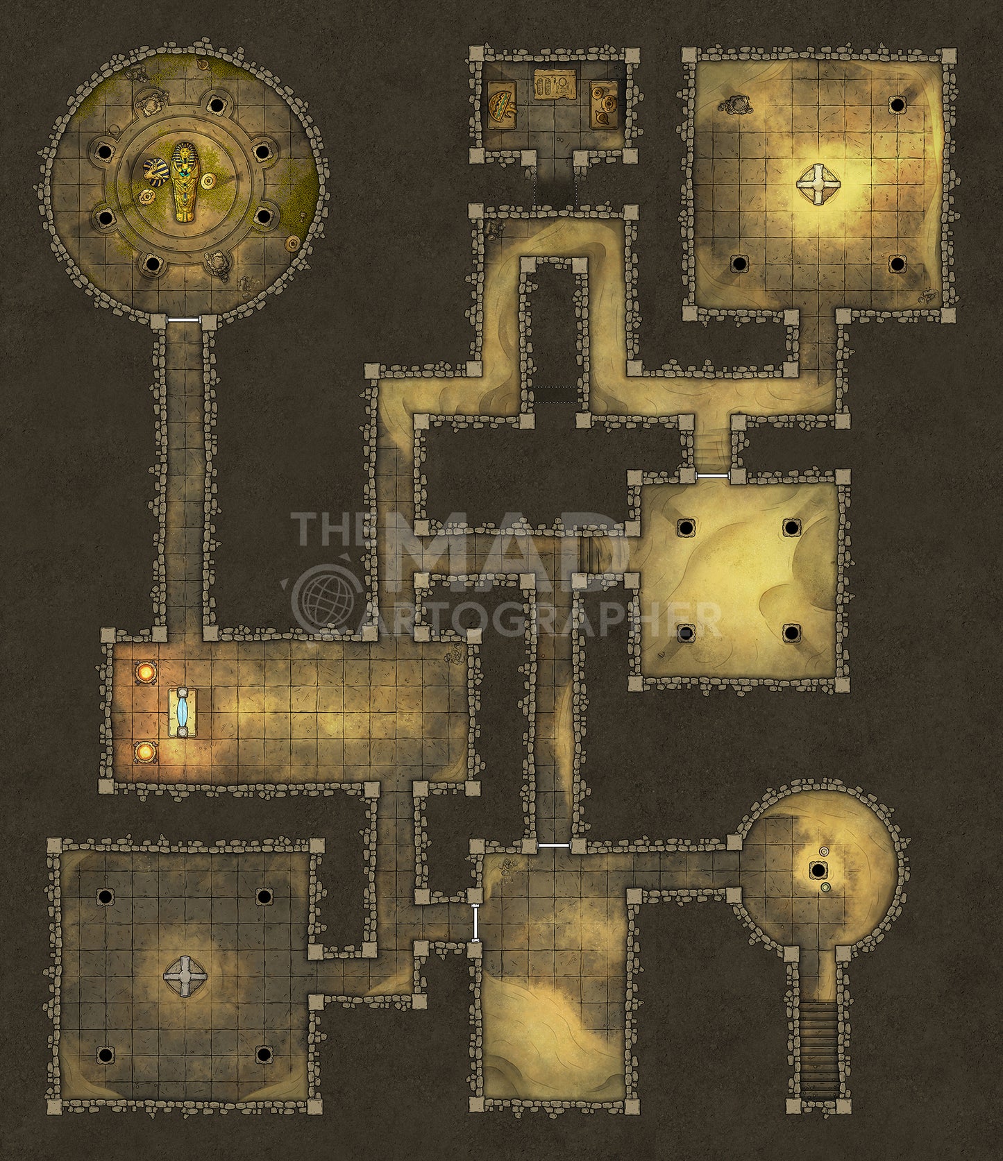 Classic Dungeons - Map Image Pack