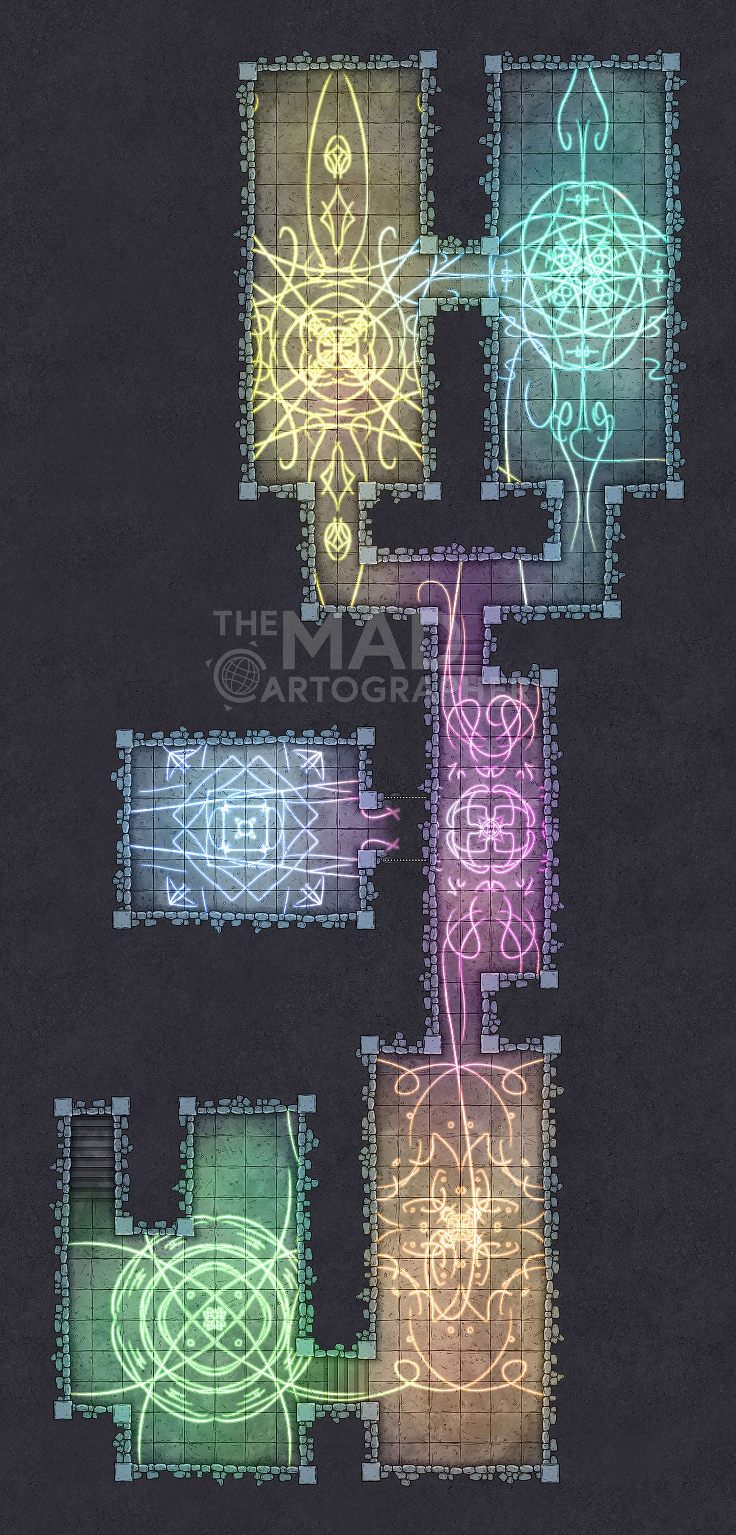 Classic Dungeons - Map Image Pack