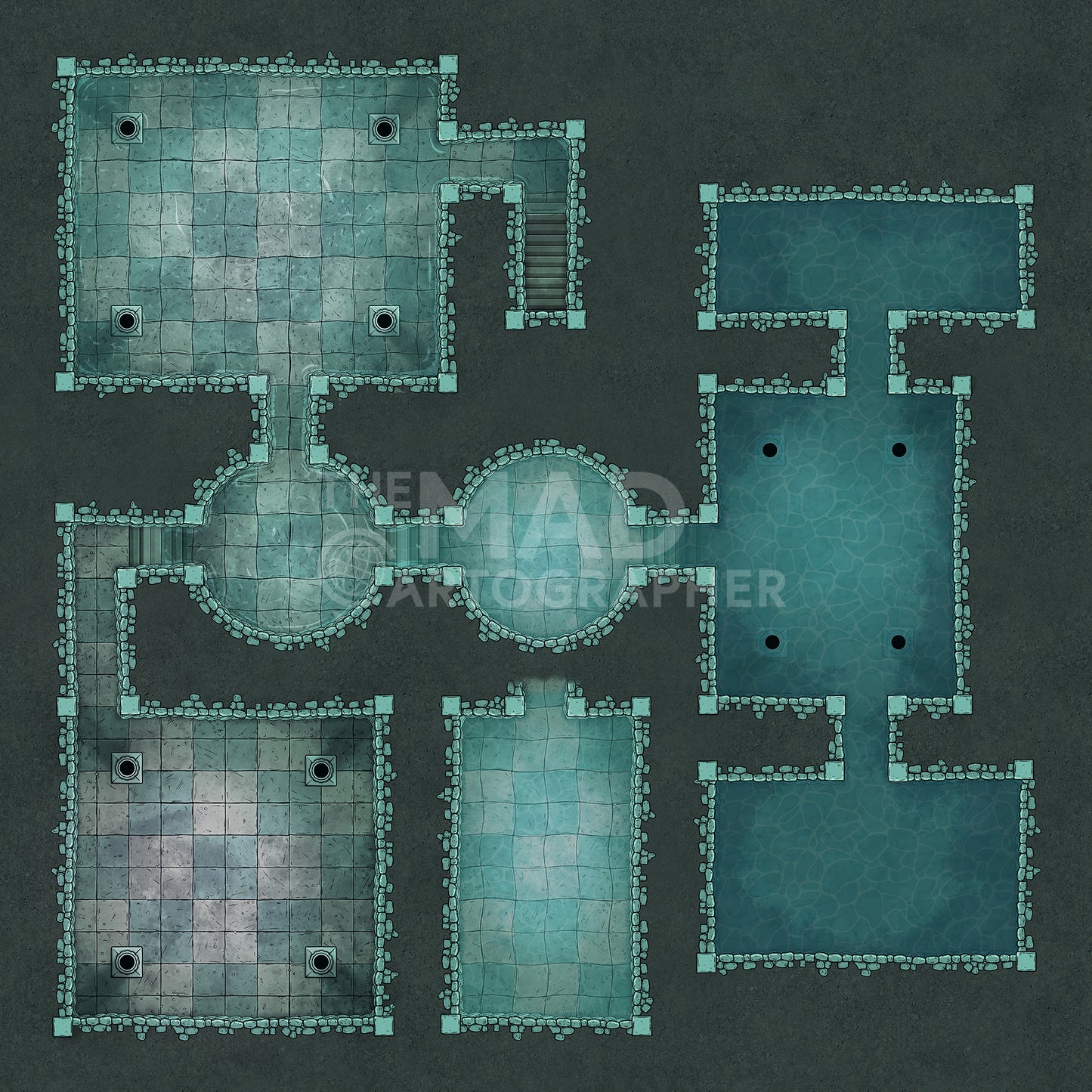 Classic Dungeons - Map Image Pack