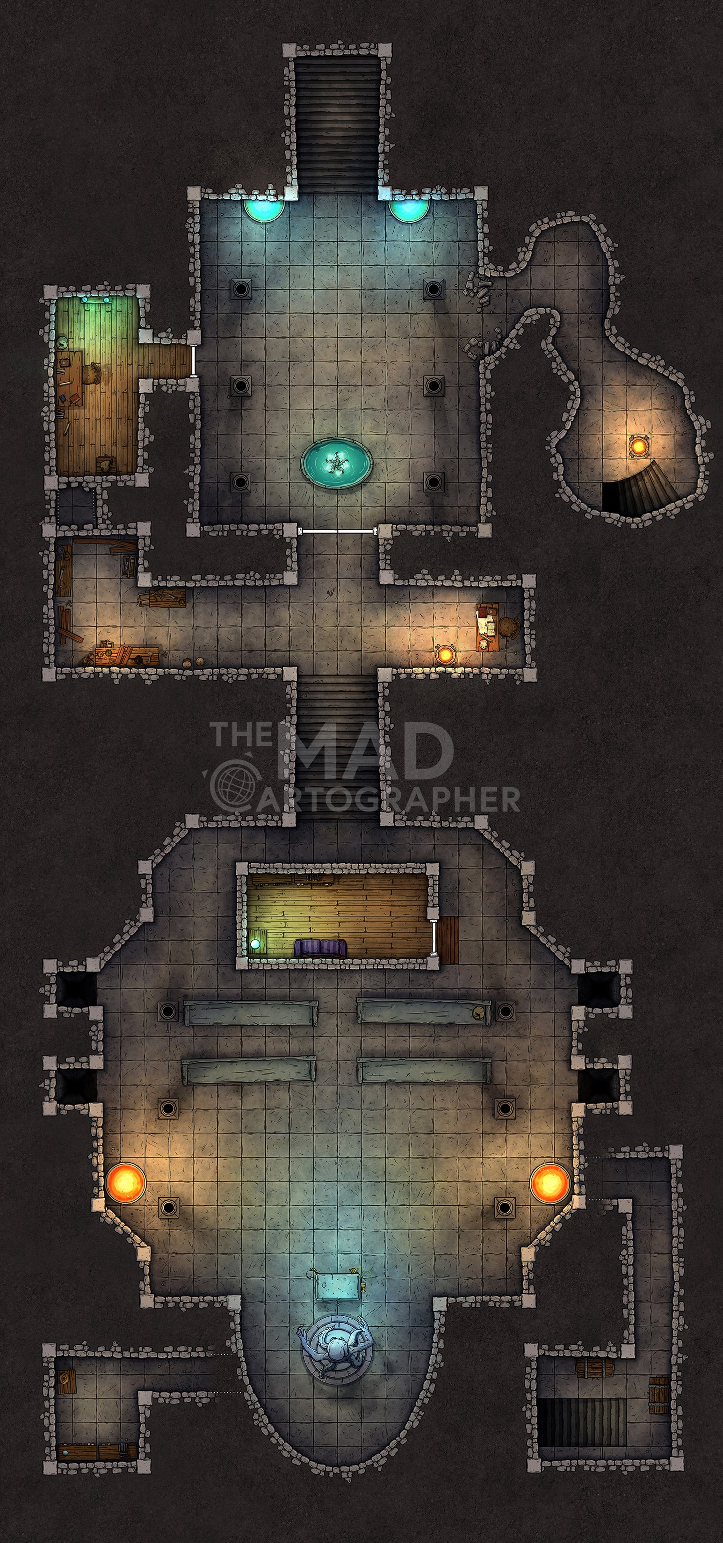 Classic Dungeons 2 - Map Image Pack