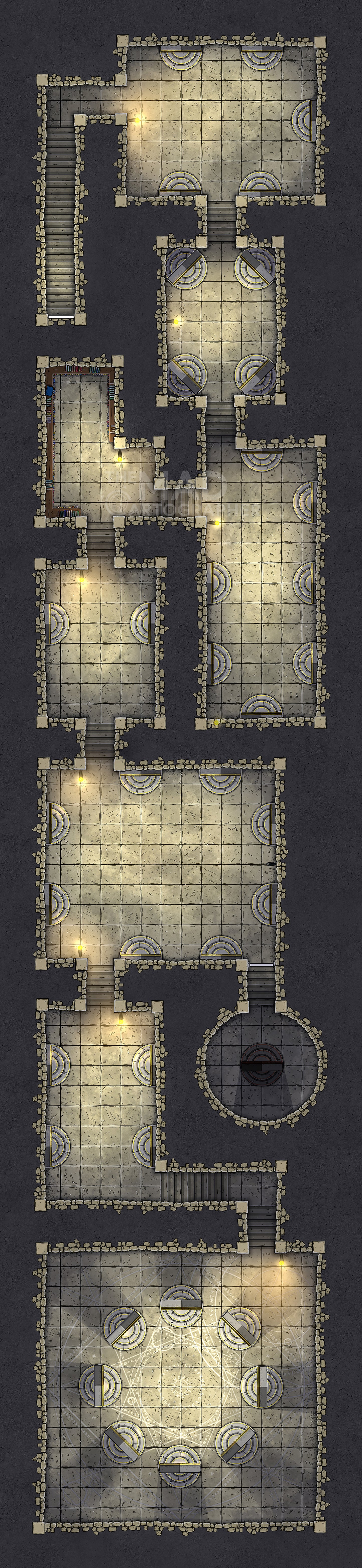 Classic Dungeons 2 - Map Image Pack