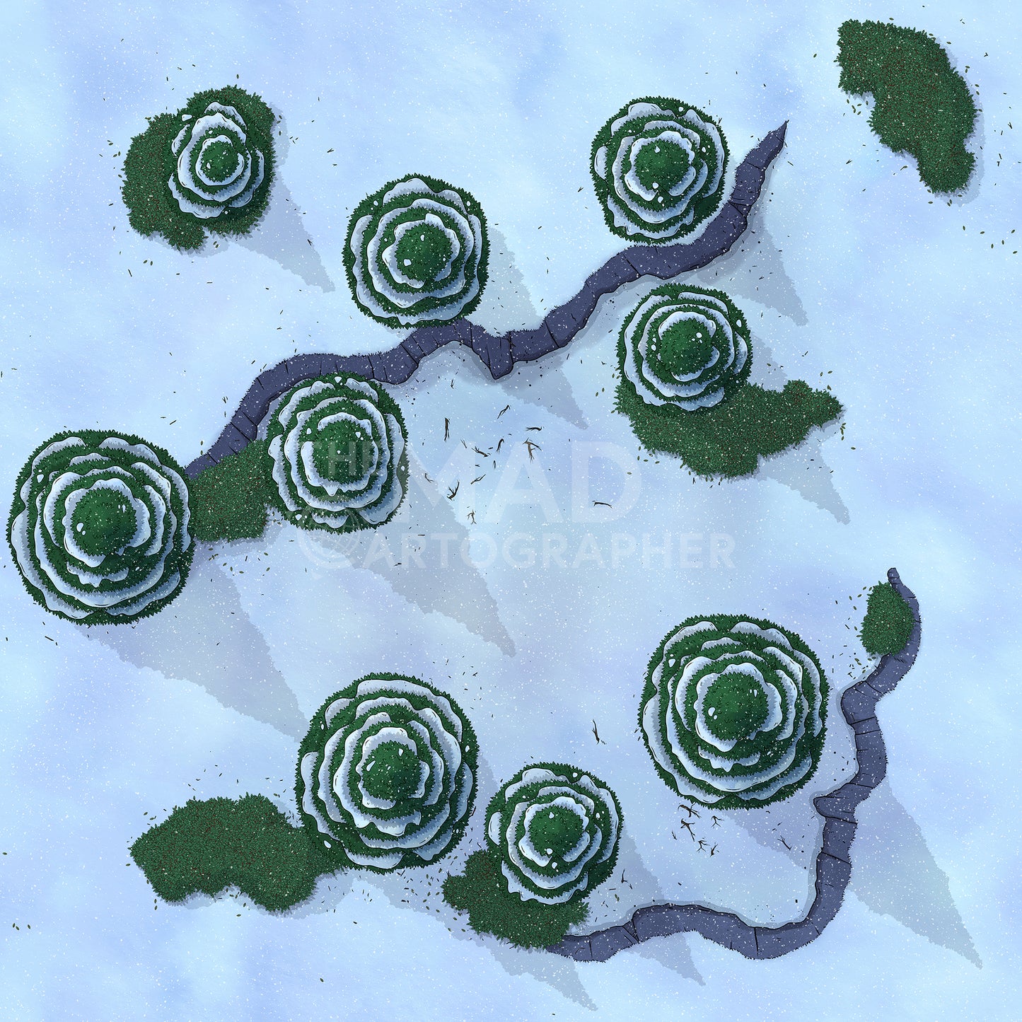Cursed Frostmaiden - Map Image Pack