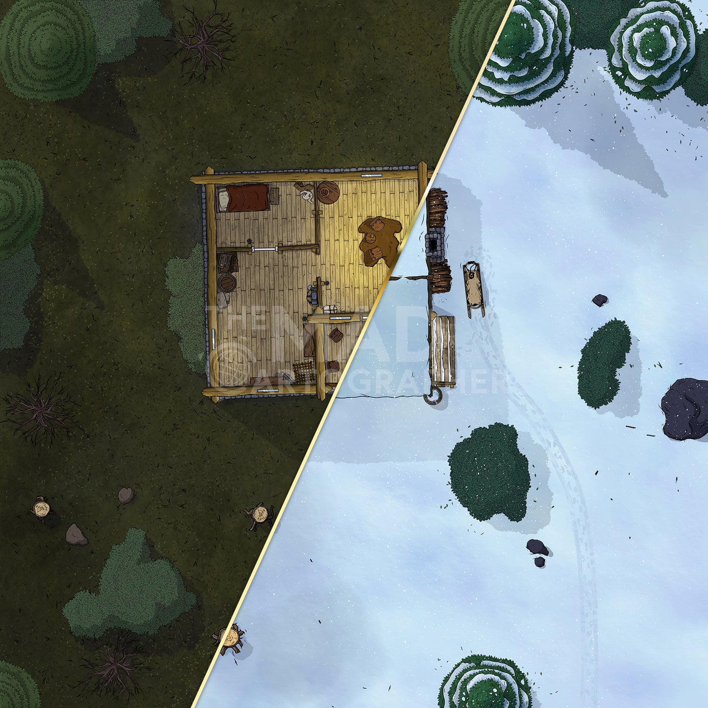 Cursed Frostmaiden - Map Image Pack