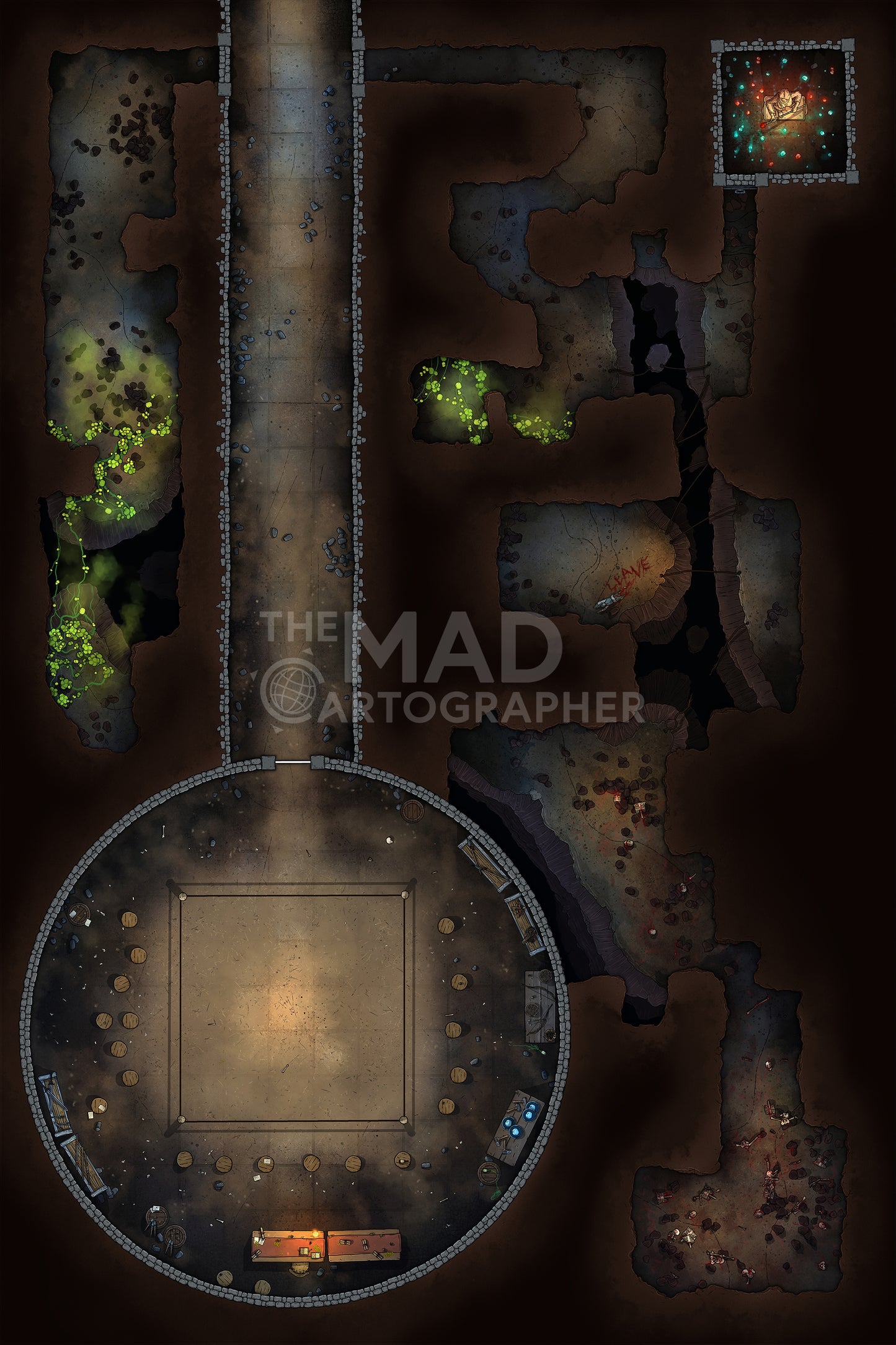 Dungeon Delve - Map Image Pack