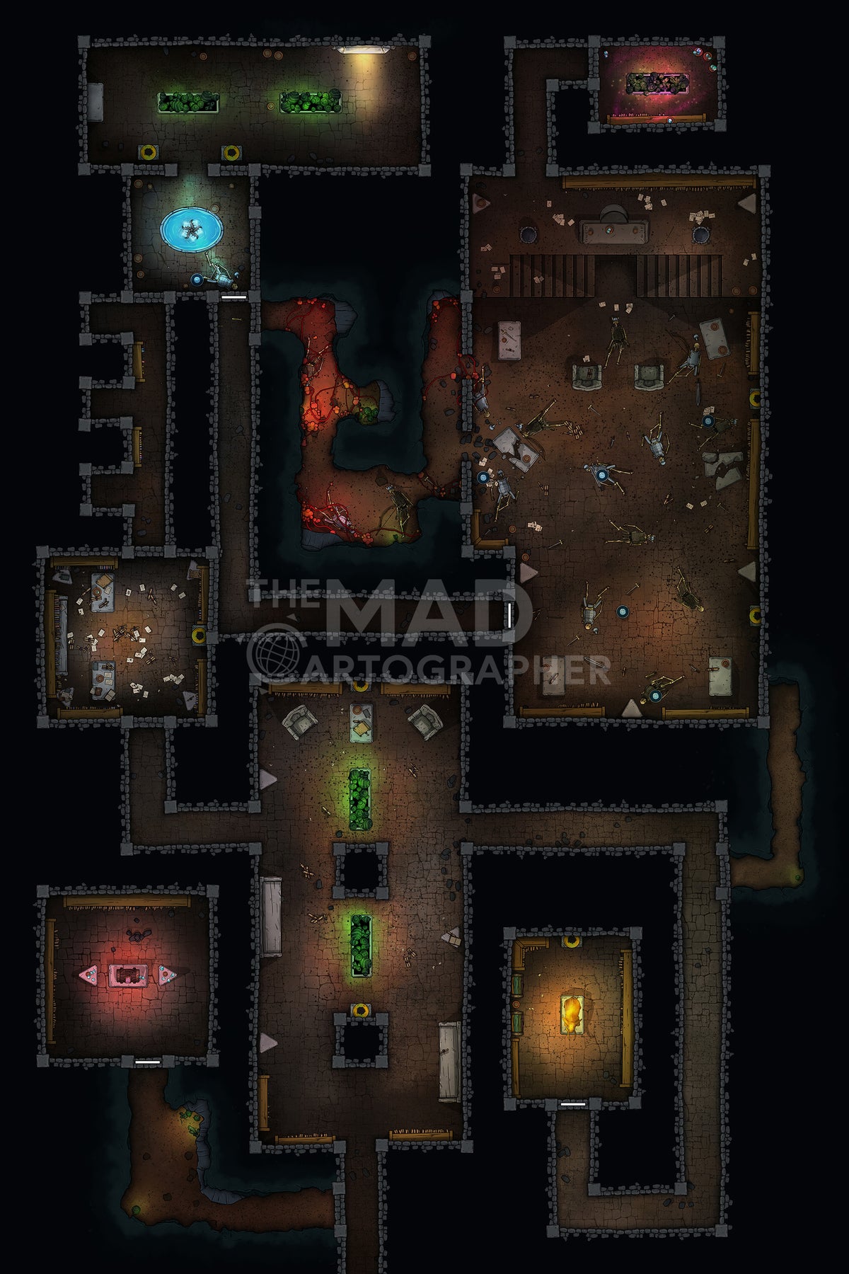 Dungeon Delve - Map Image Pack