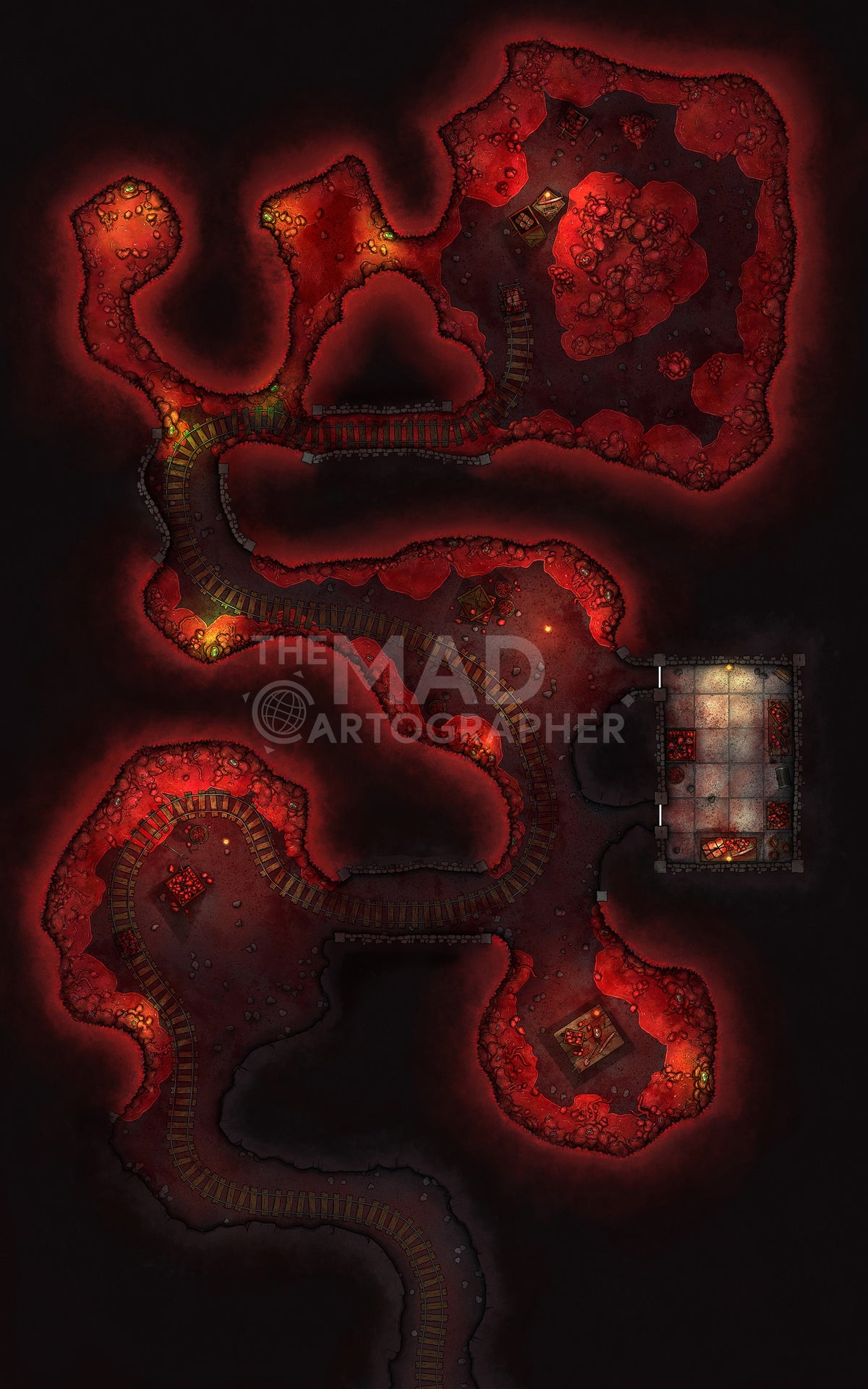 Dungeon Delve - Map Image Pack