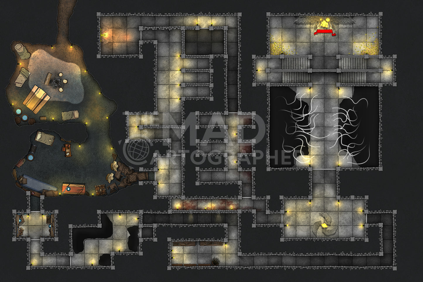 Dungeon Delve - Map Image Pack