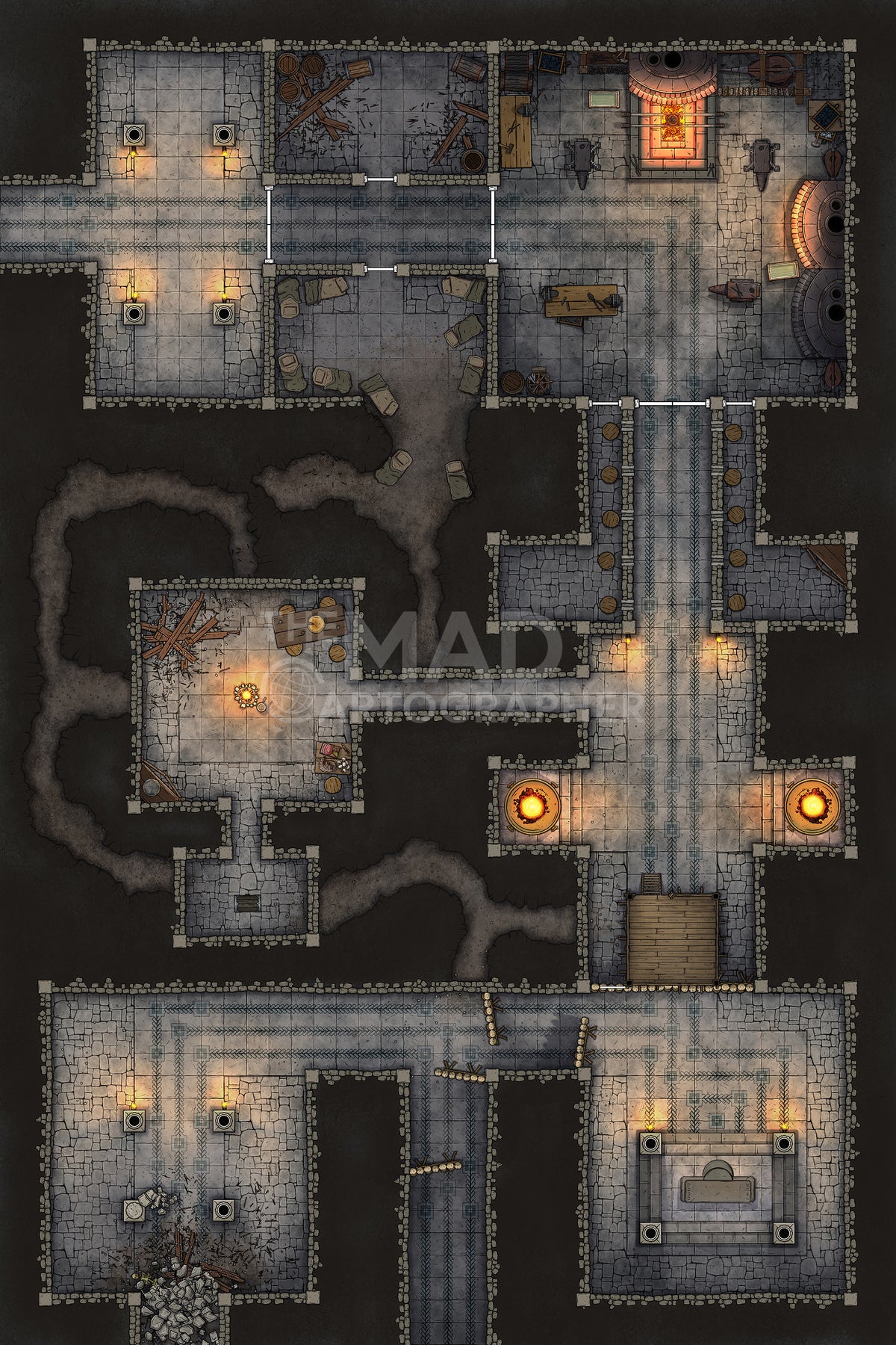 Dungeon Delve - Map Image Pack