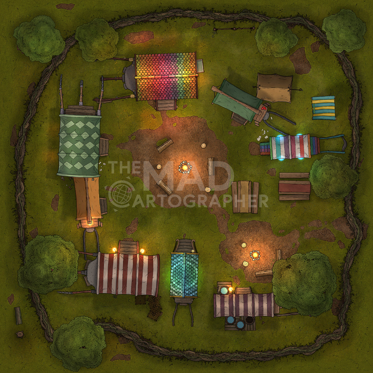 Fae Carnival - Map Image Pack
