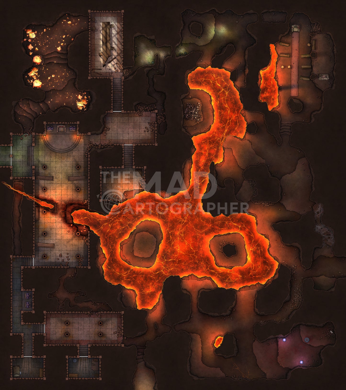 Lairs - Map Image Pack