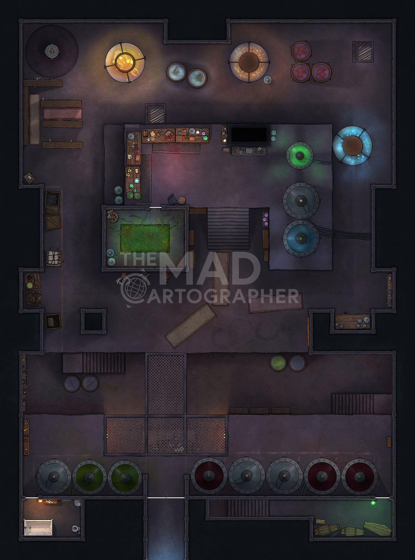 Lairs - Map Image Pack