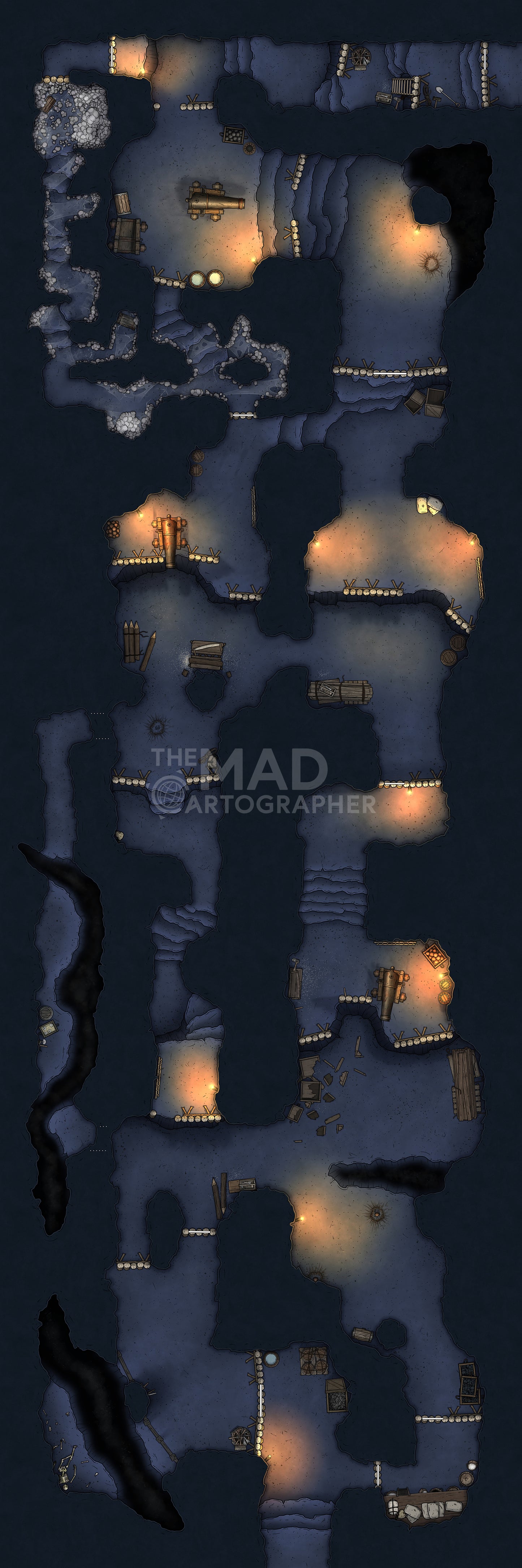 Modular Caverns - Map Image Pack