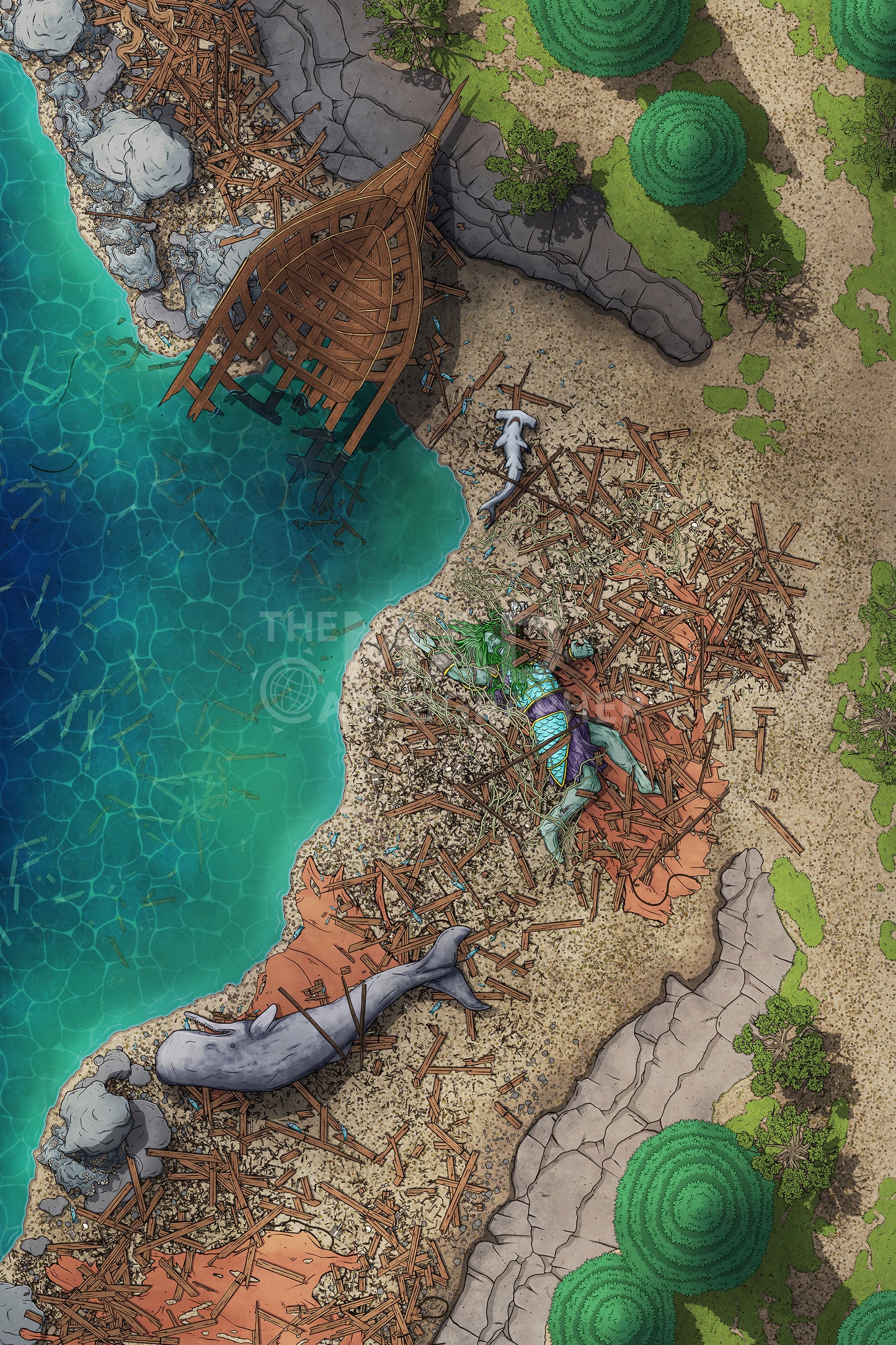 Oceans - Map Image Pack
