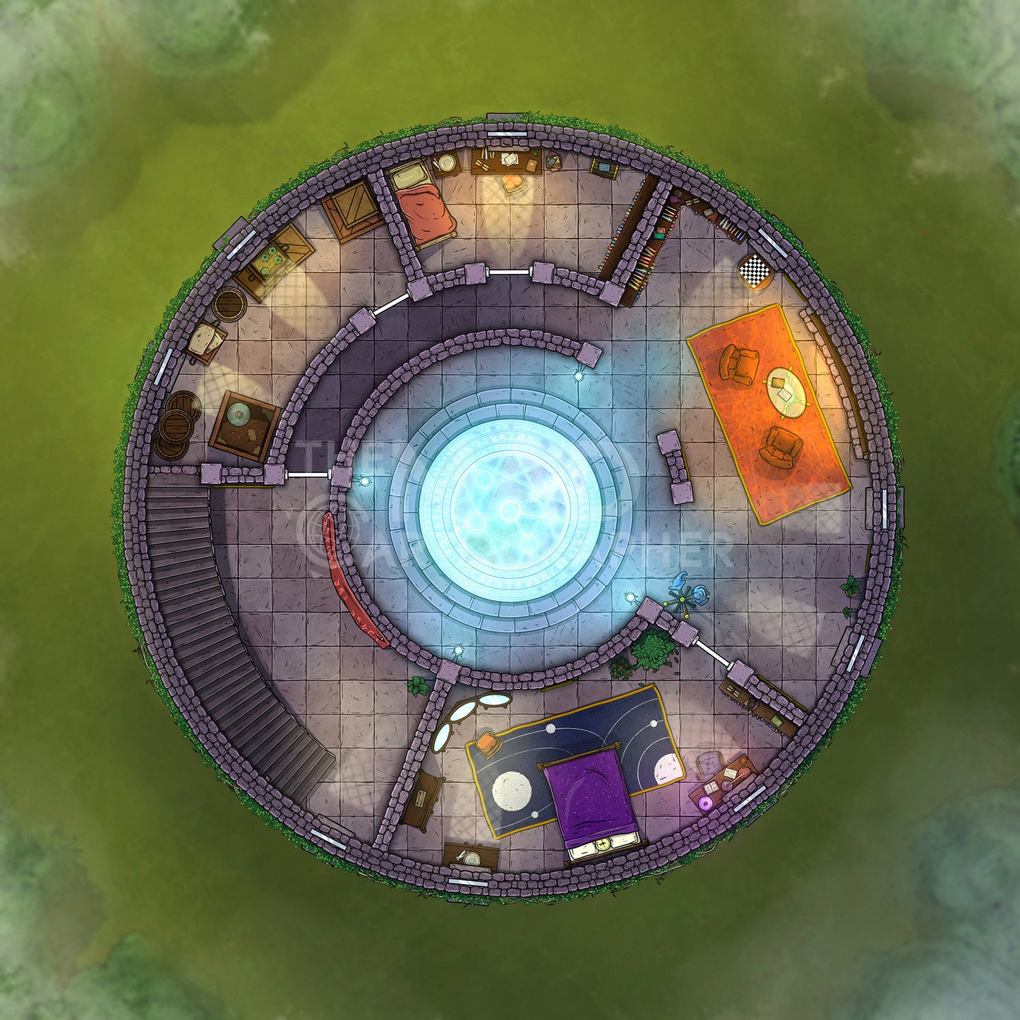 Wizard's Tower - Map Image Pack