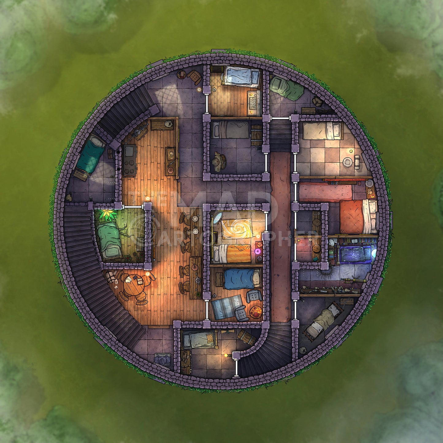 Wizard's Tower - Map Image Pack
