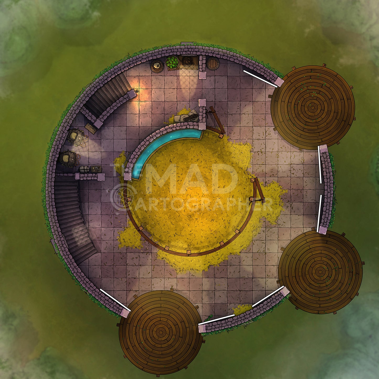Wizard's Tower - Map Image Pack
