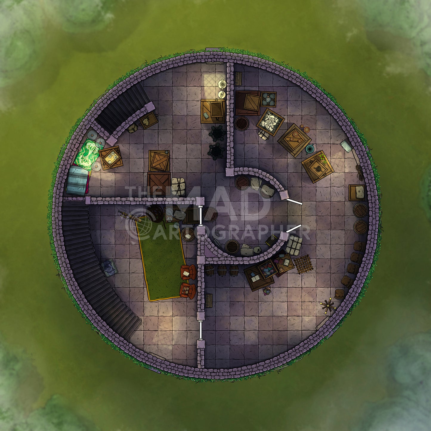 Wizard's Tower - Map Image Pack