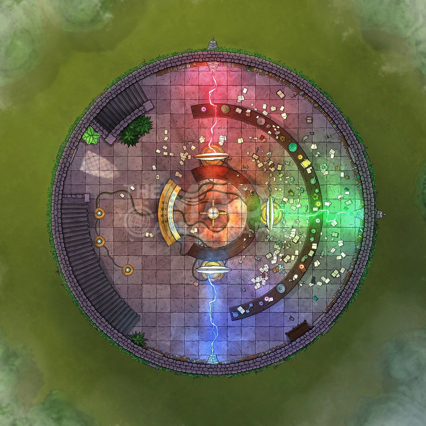 Wizard's Tower - Map Image Pack