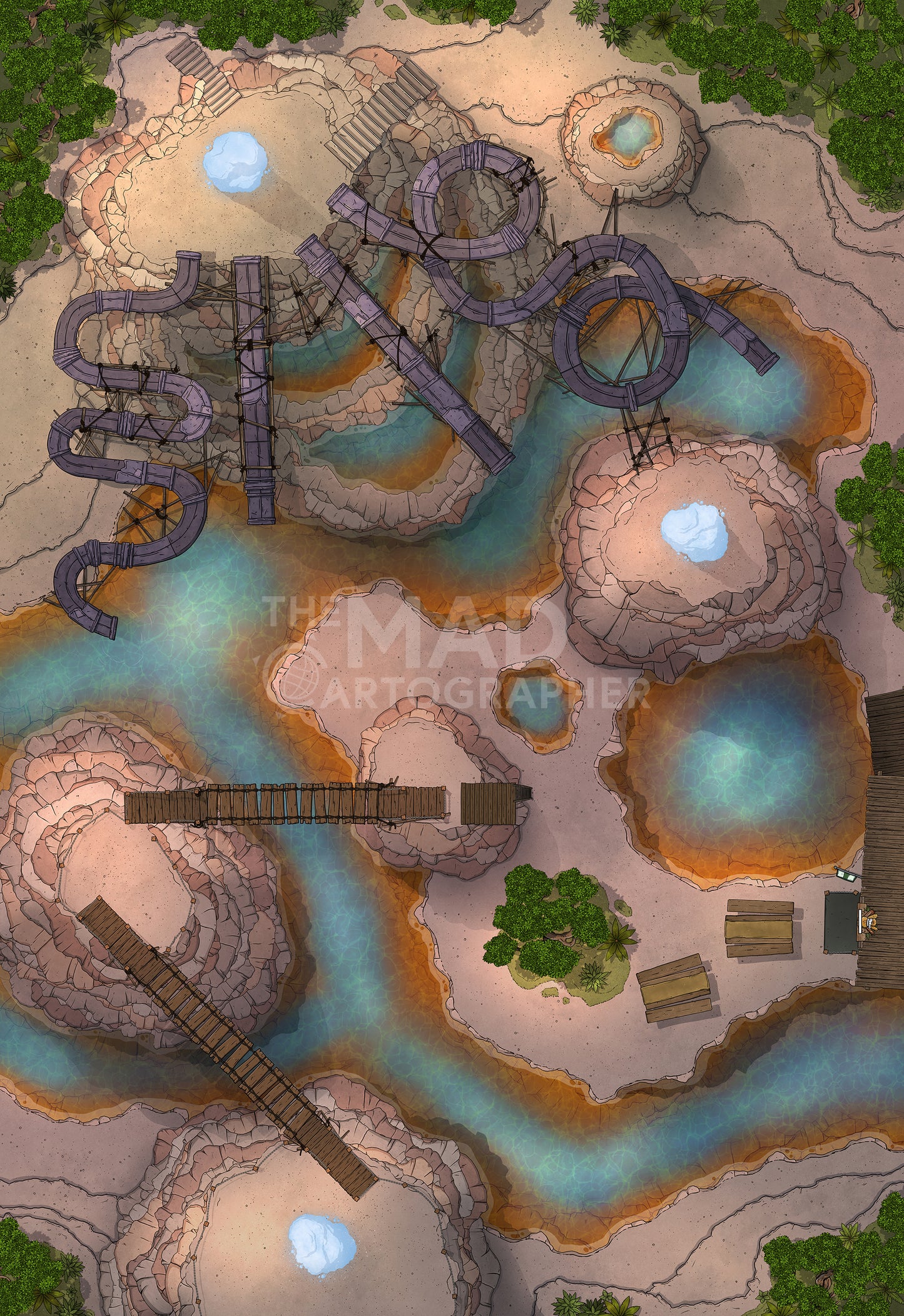 Badlands - Map Image Pack