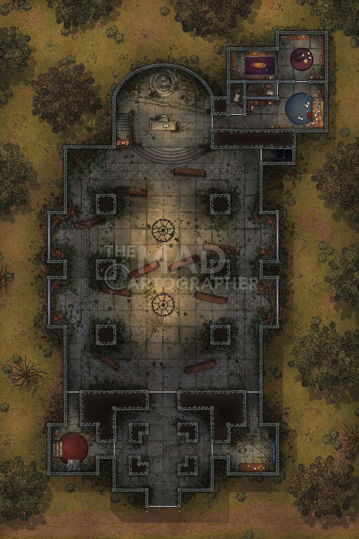 Dark Heart of the Wood - Map Image Pack