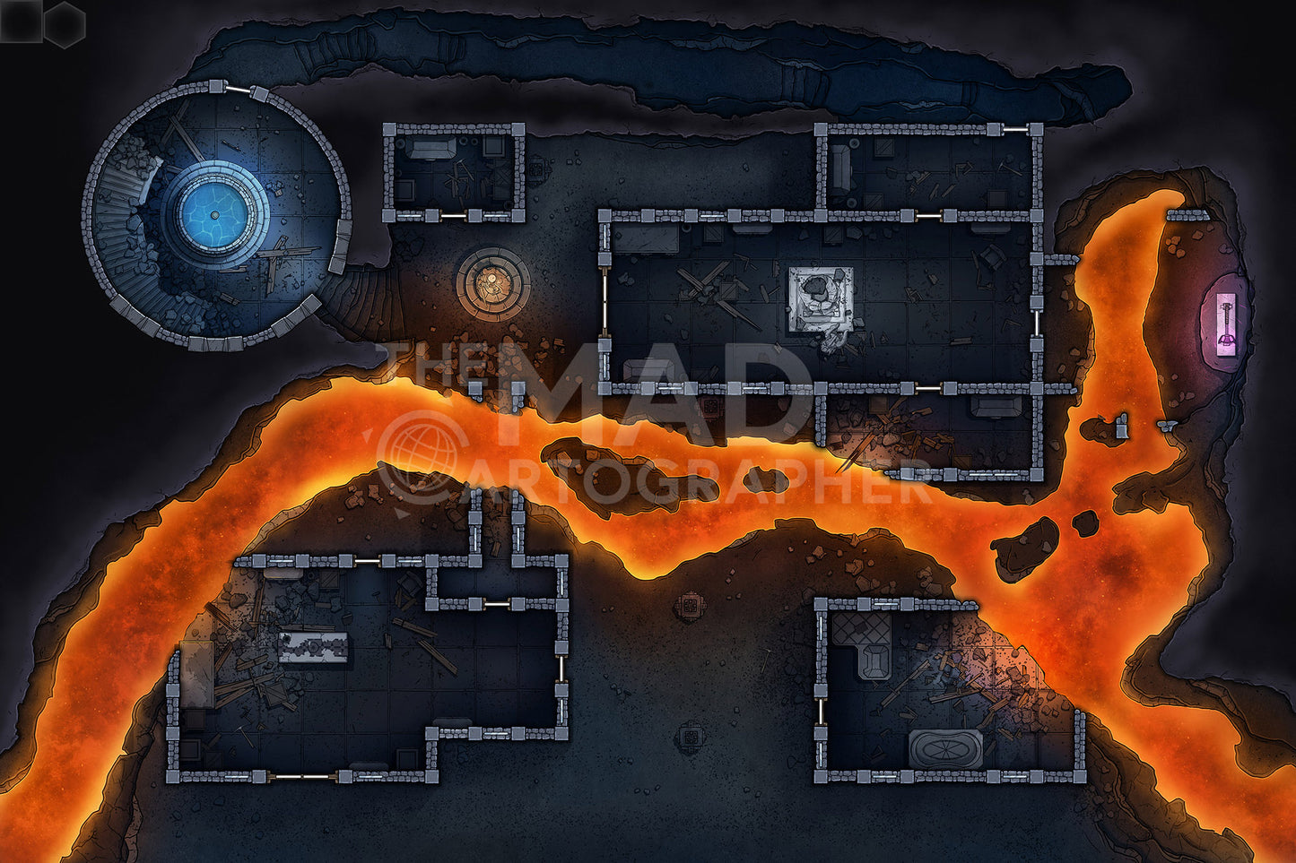 Dungeon Delve 2 - Map Image Pack