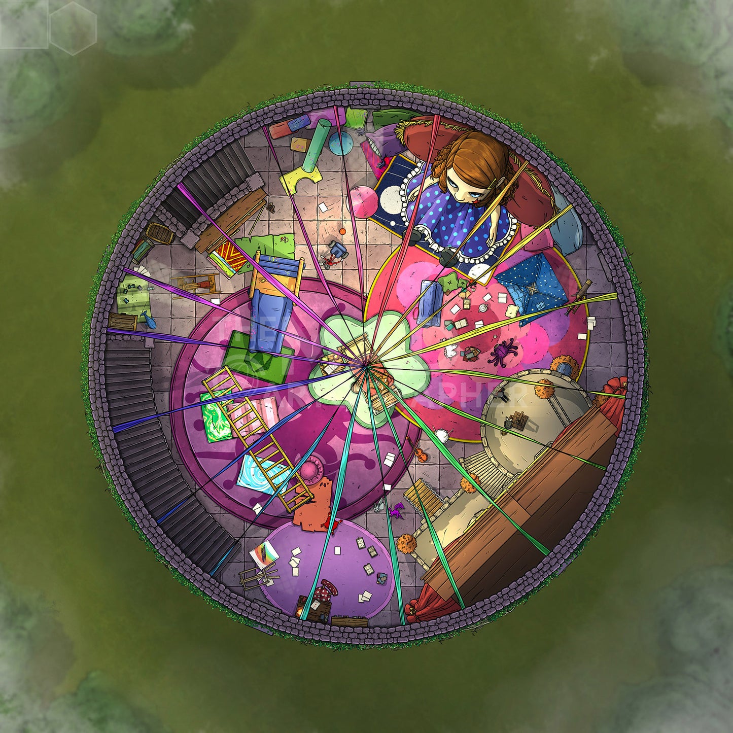 Wizard's Tower 2 - Map Image Pack