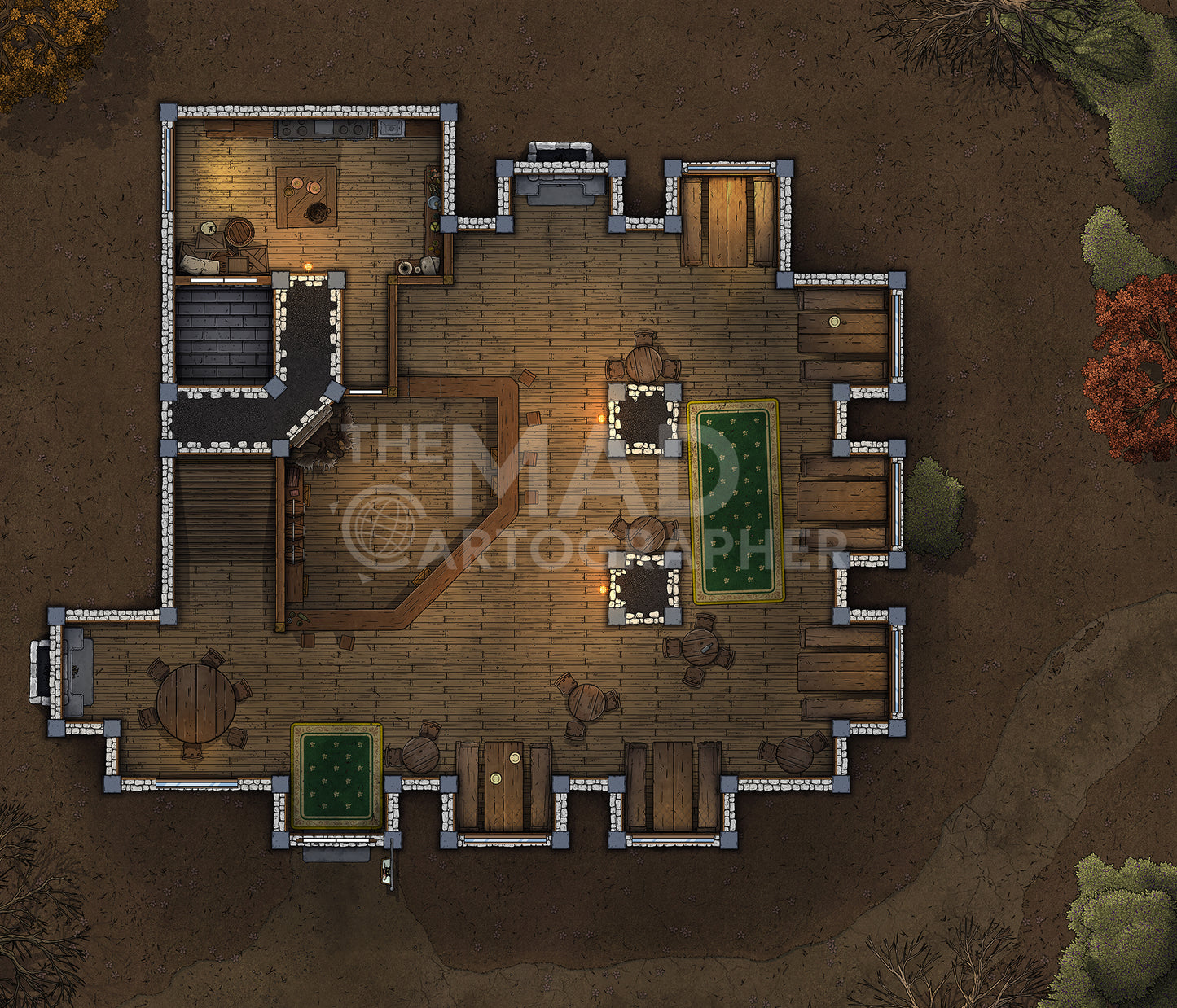 Dark Heart of the Wood - Map Image Pack