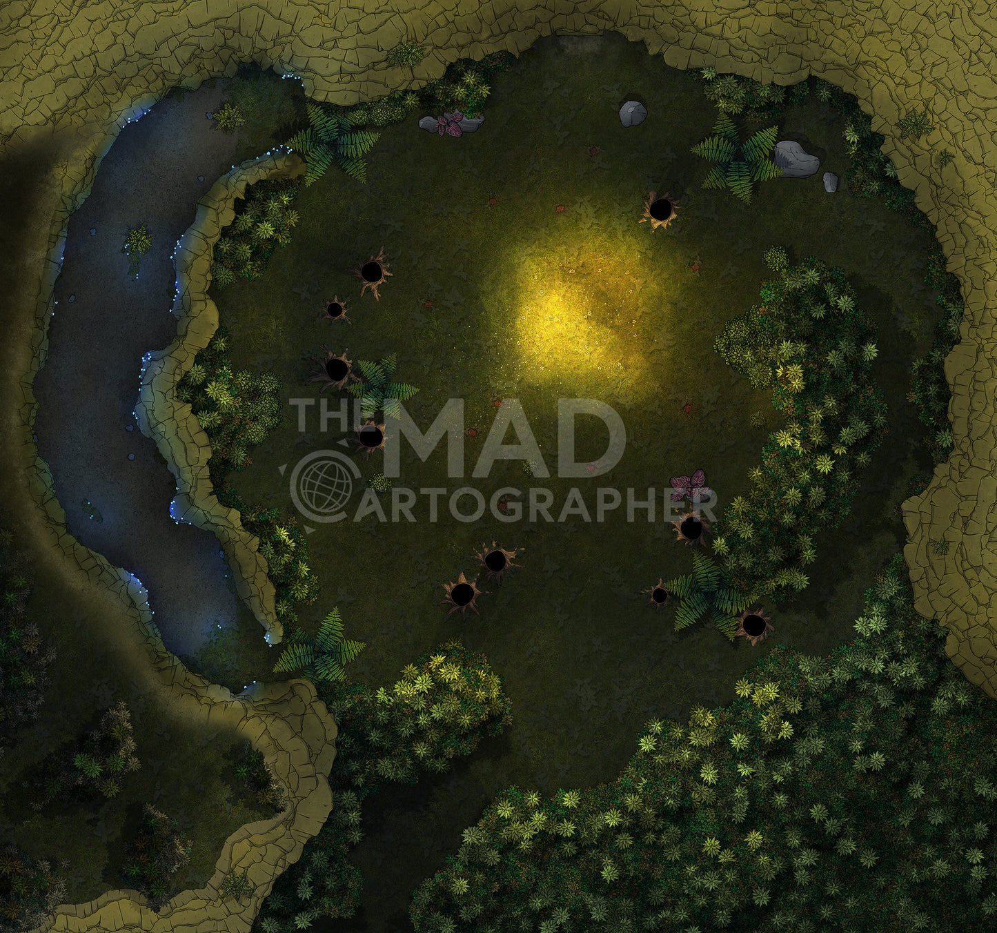 Dark Heart of the Wood - Map Image Pack