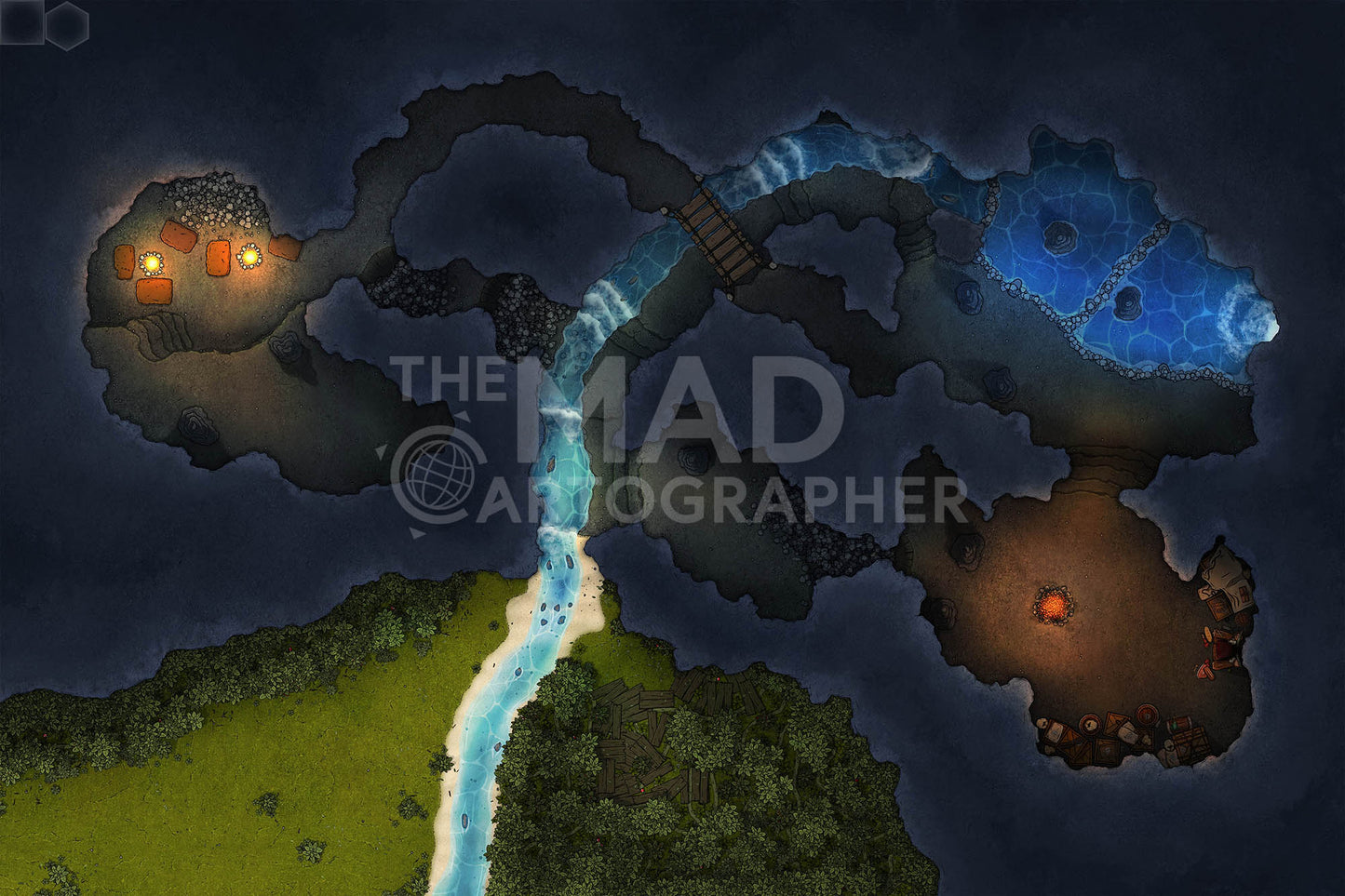 Phandelver & Below: The Shattered Obelisk - FREE Map Image Pack
