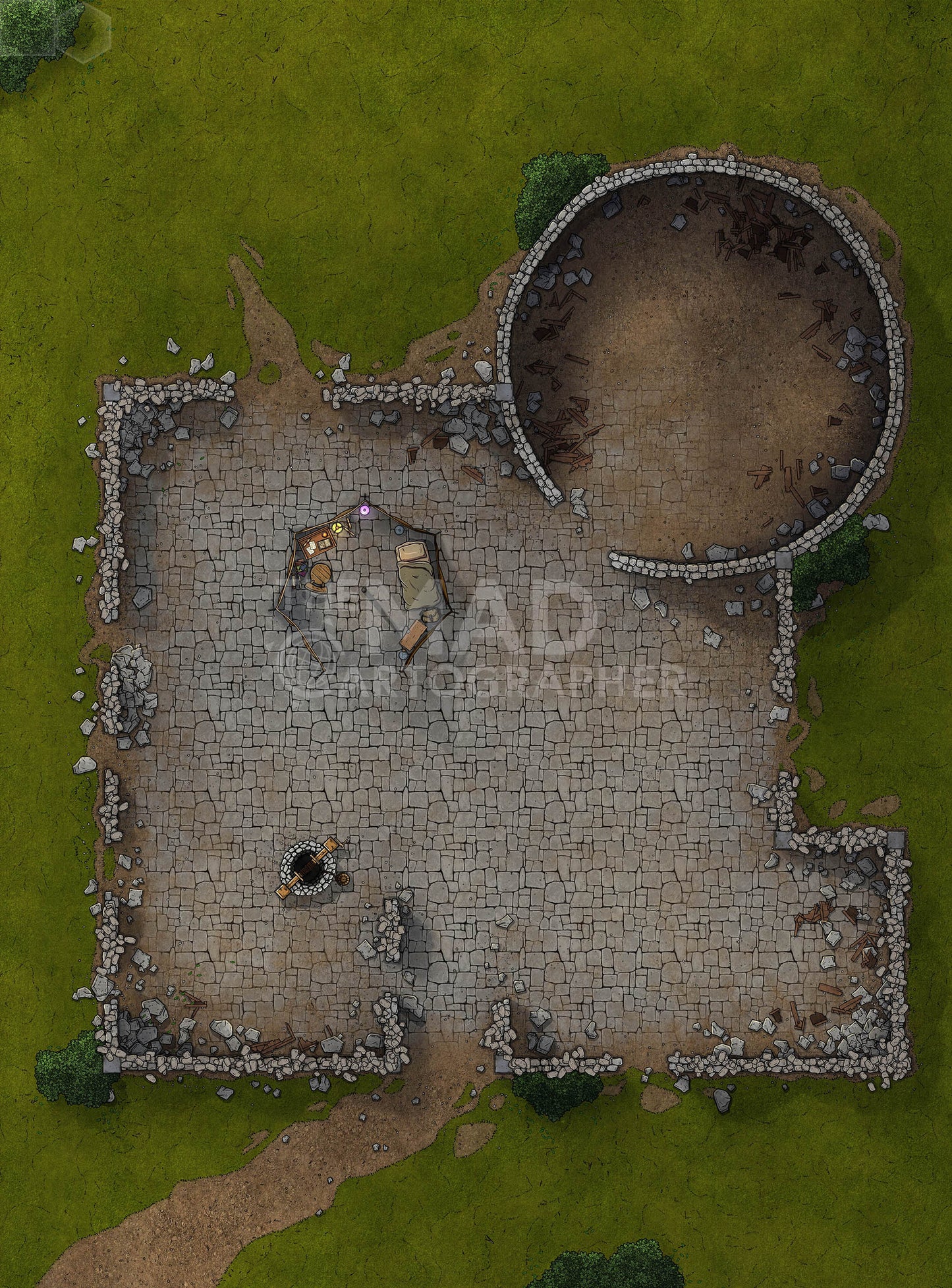 Phandelver & Below: The Shattered Obelisk - FREE Map Image Pack