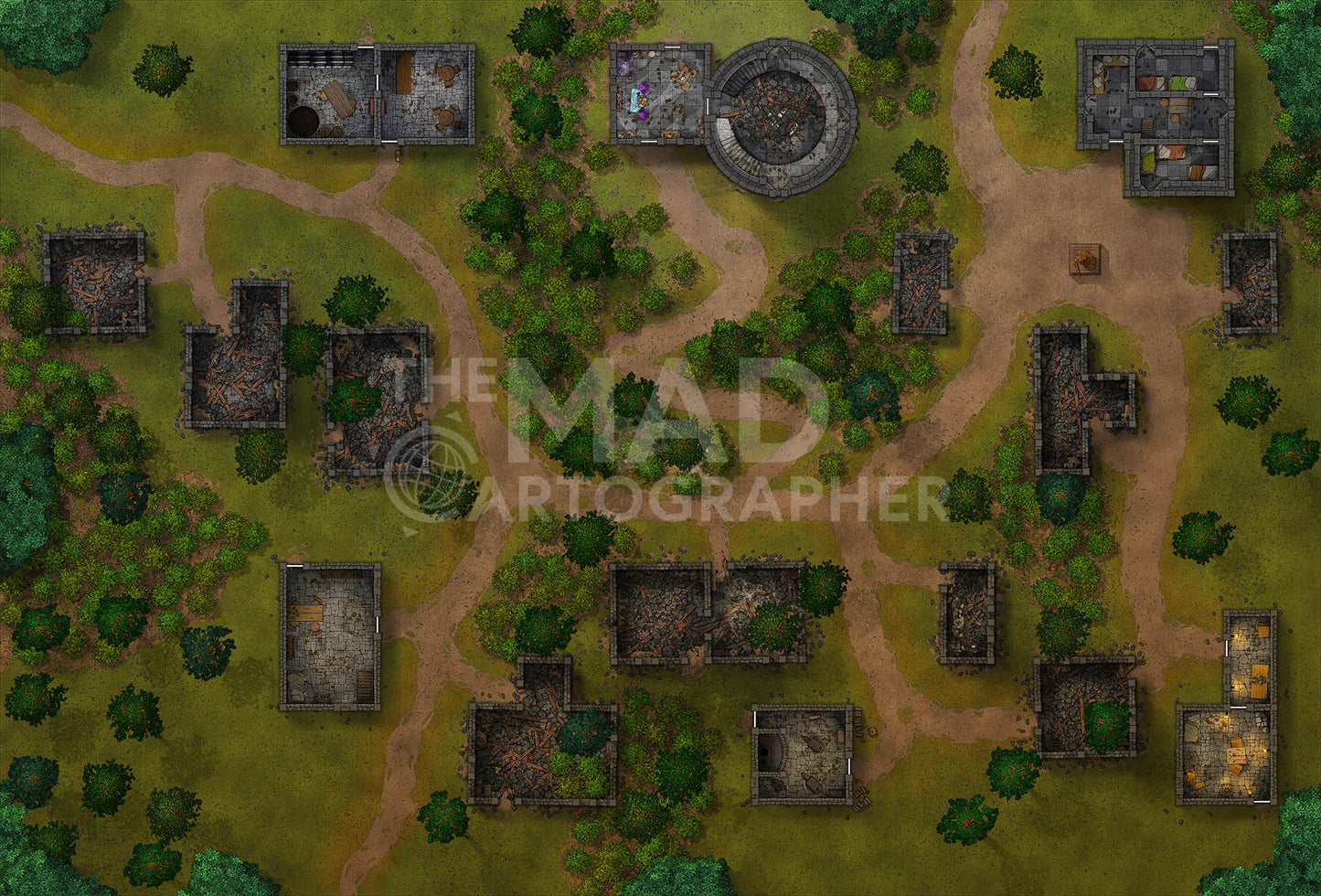 Phandelver & Below: The Shattered Obelisk - FREE Map Image Pack