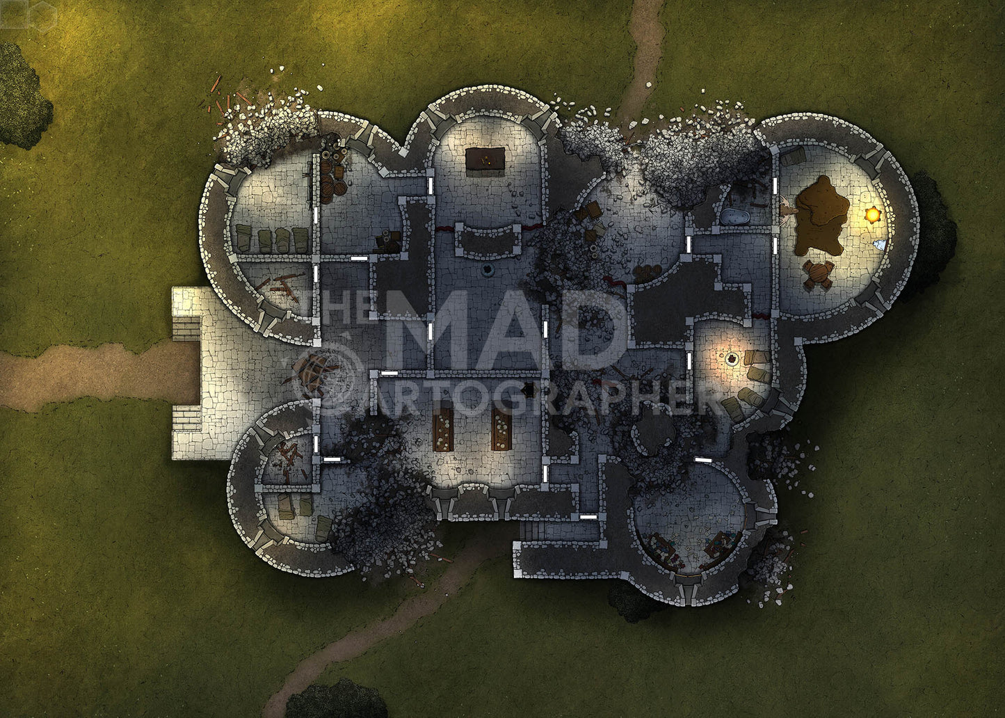 Phandelver & Below: The Shattered Obelisk - FREE Map Image Pack