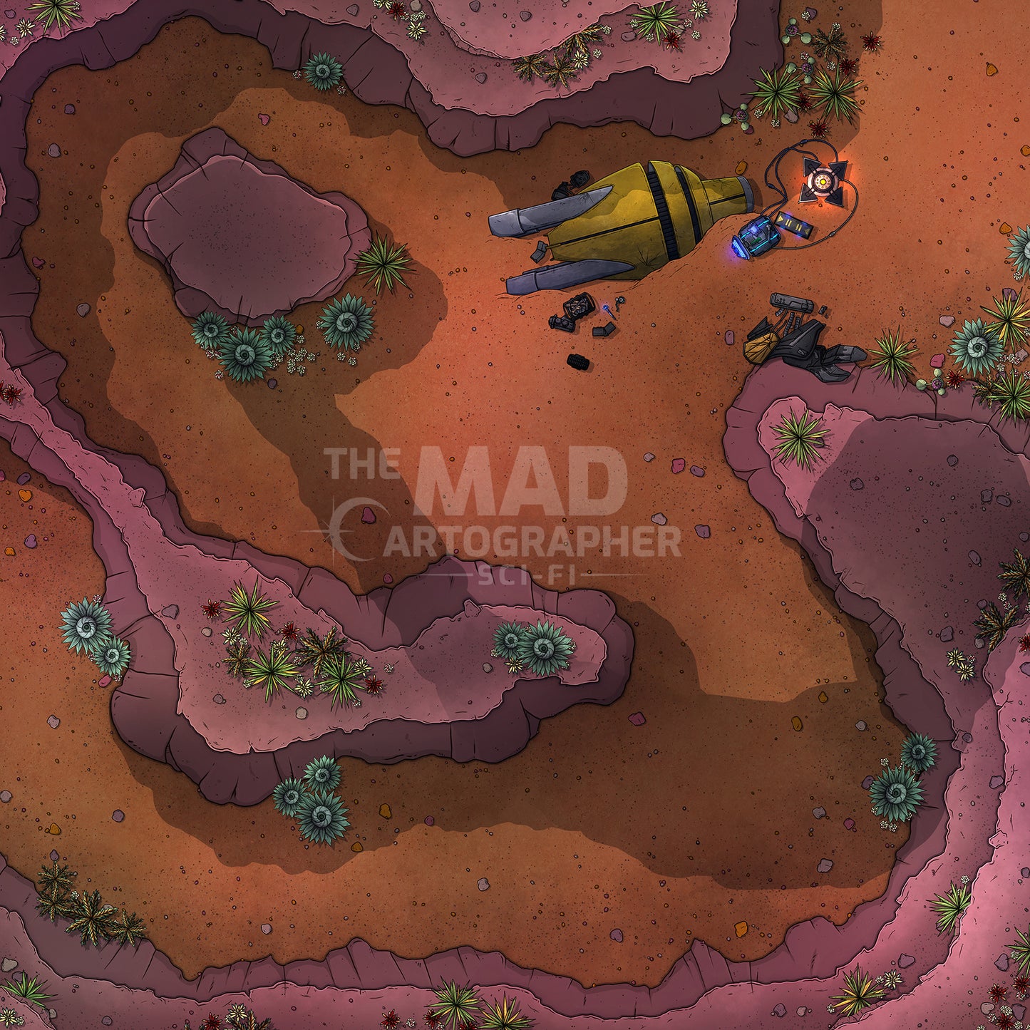 Desert Expedition Map Image Pack