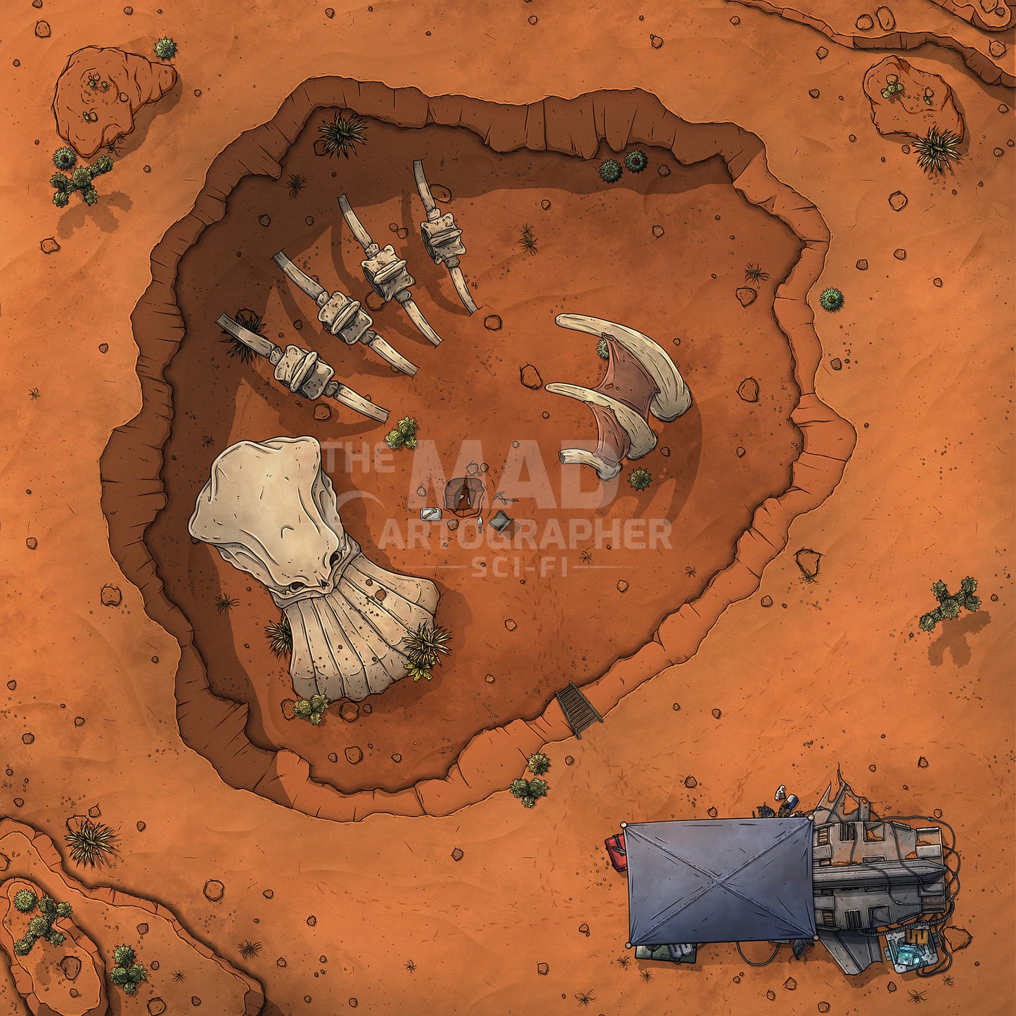 Desert Expedition Map Image Pack