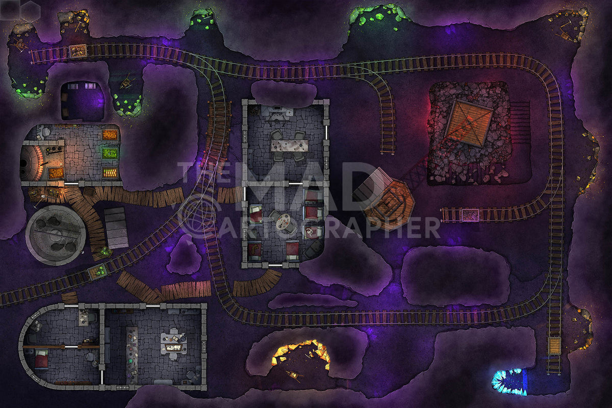 Undercaverns - Map Image Pack