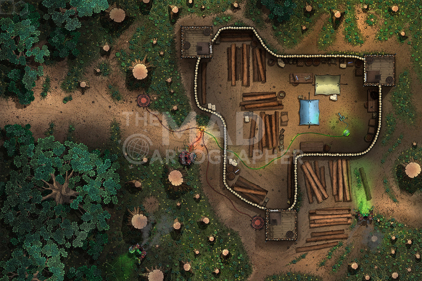 Wild Woods 2 - Map Image Pack