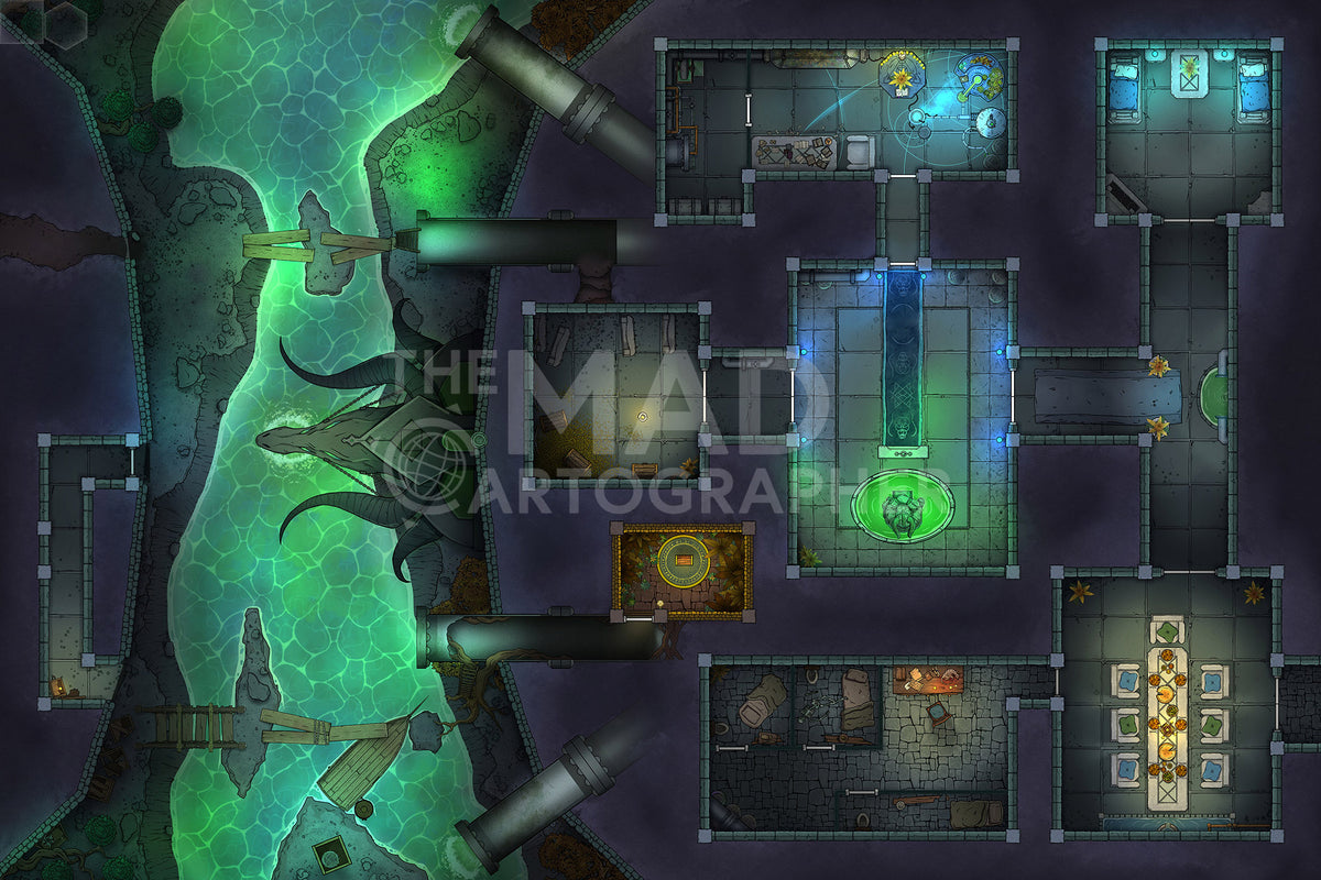Dungeon Delve 2 - Map Image Pack