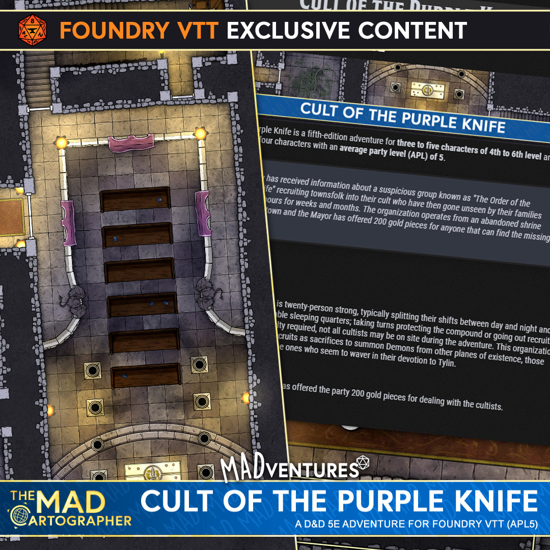 MADventure: Cult of the Purple Knife (APL5)