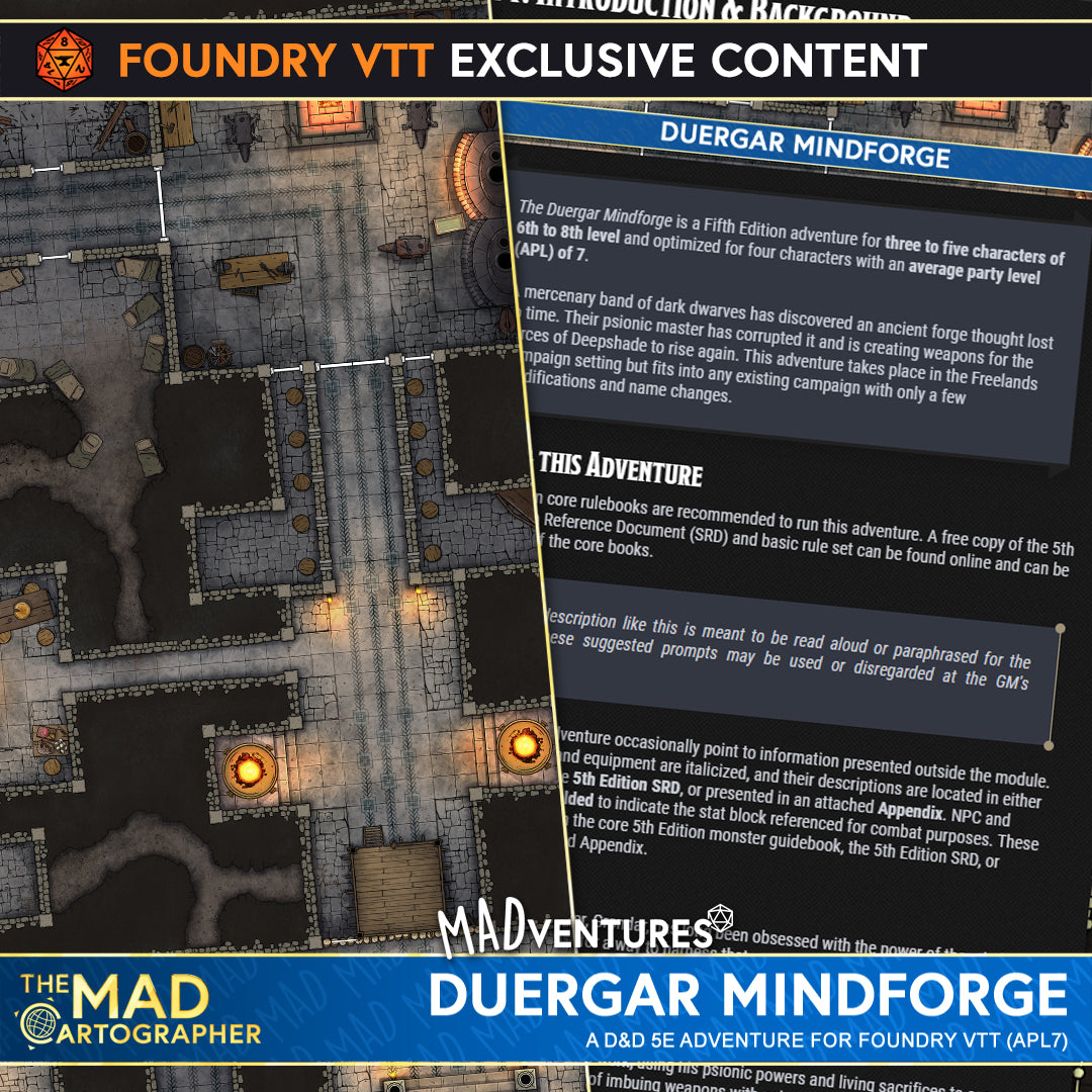 MADventure: The Duergar Mindforge (APL7)