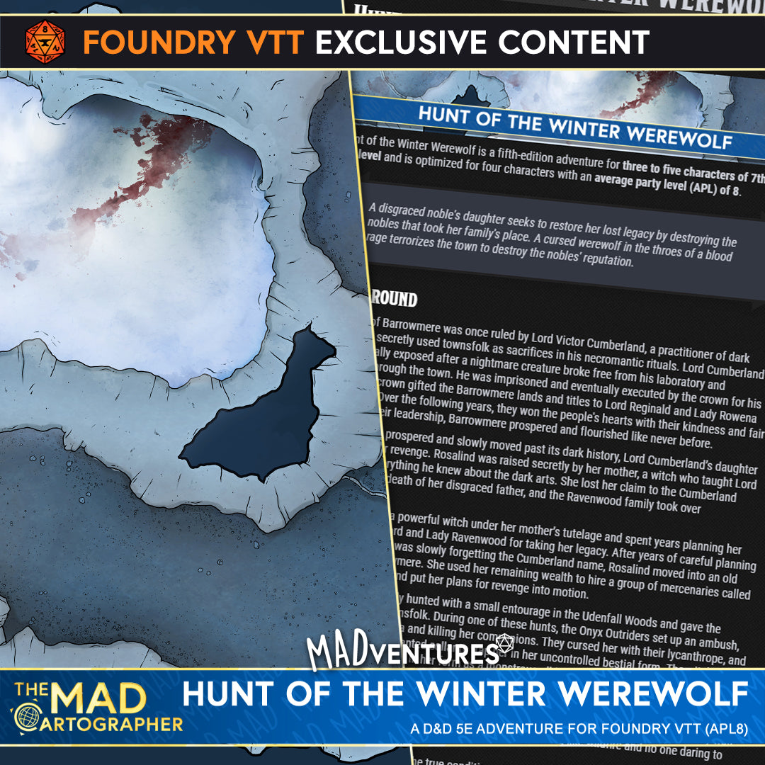 MADventure: Hunt of the Winter Werewolf (APL8)
