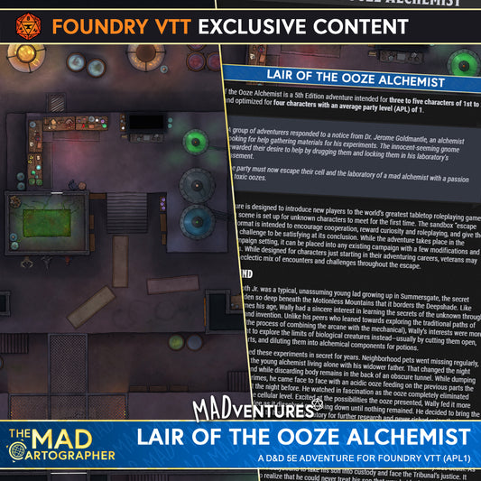MADventure: Lair of the Ooze Alchemist (APL 1)