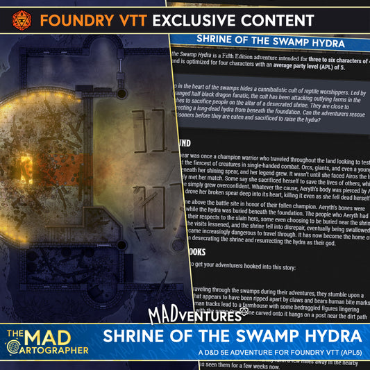 MADventure: Shrine of the Swamp Hydra (APL5)