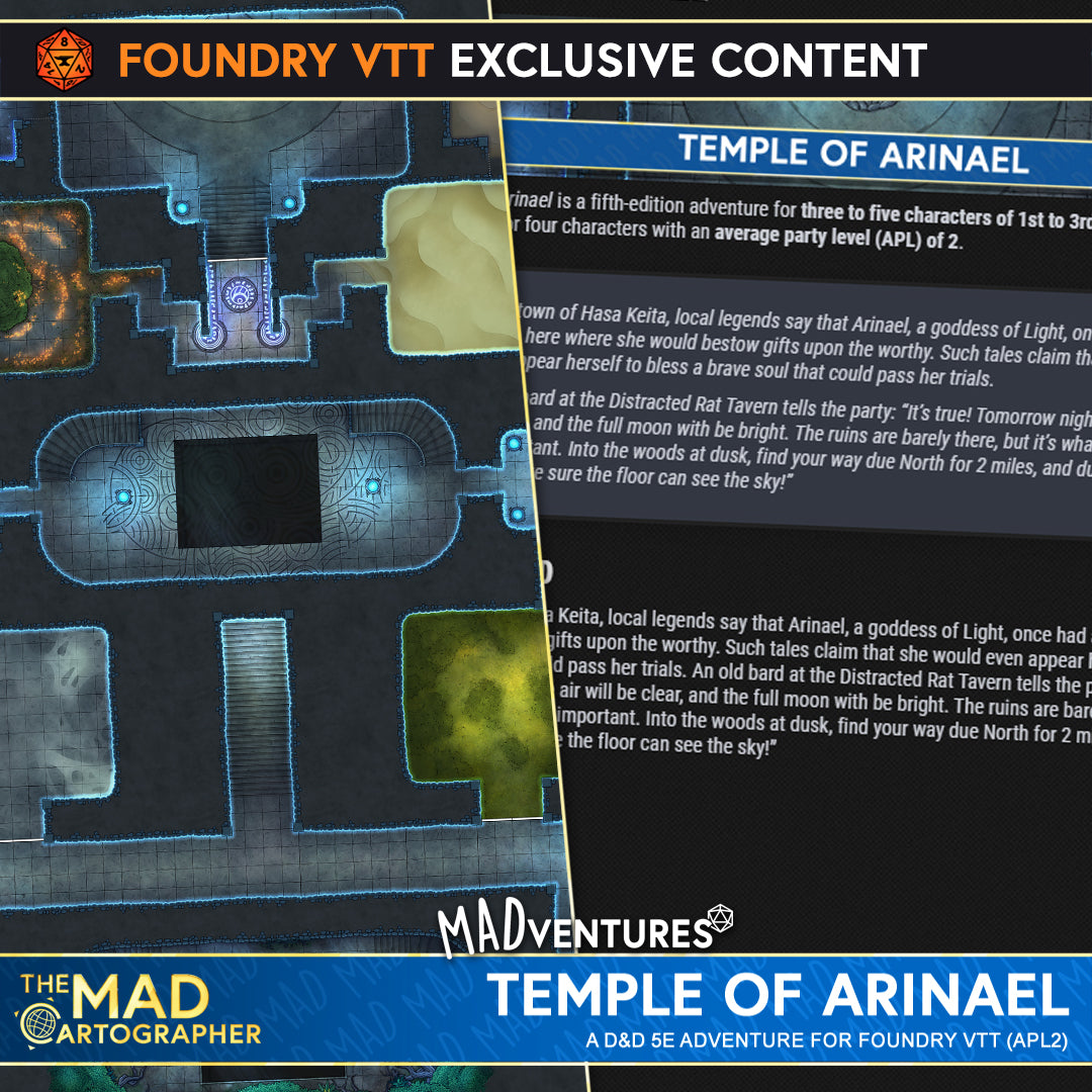 MADventure: The Temple of Arinael (APL2)