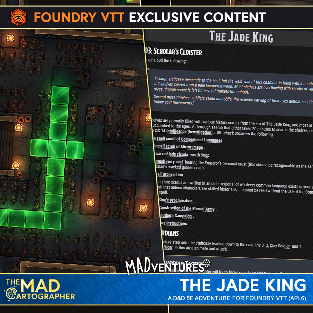MADventure: The Jade King (APL6)