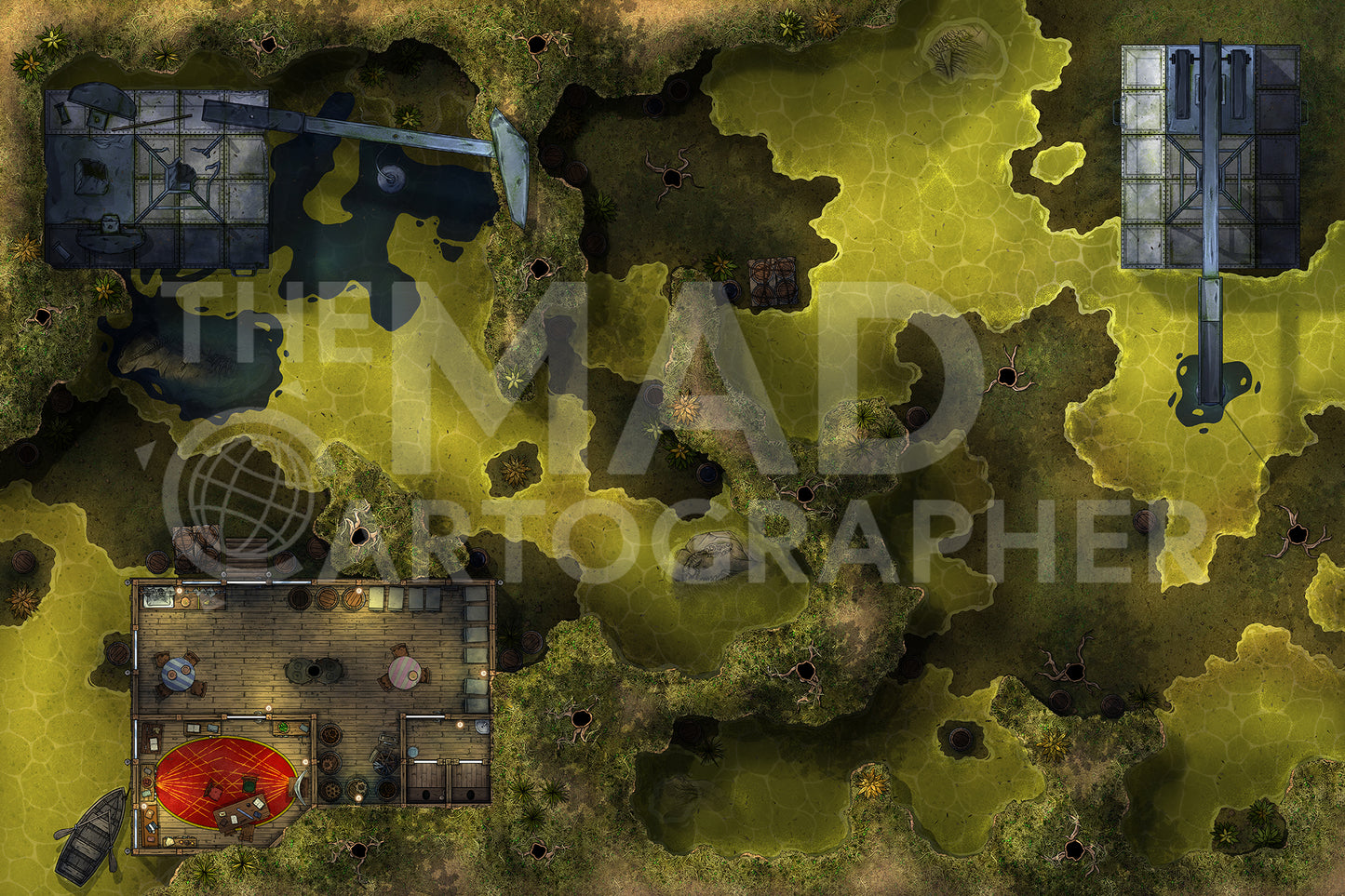 Swamps 2 - Map Image Pack