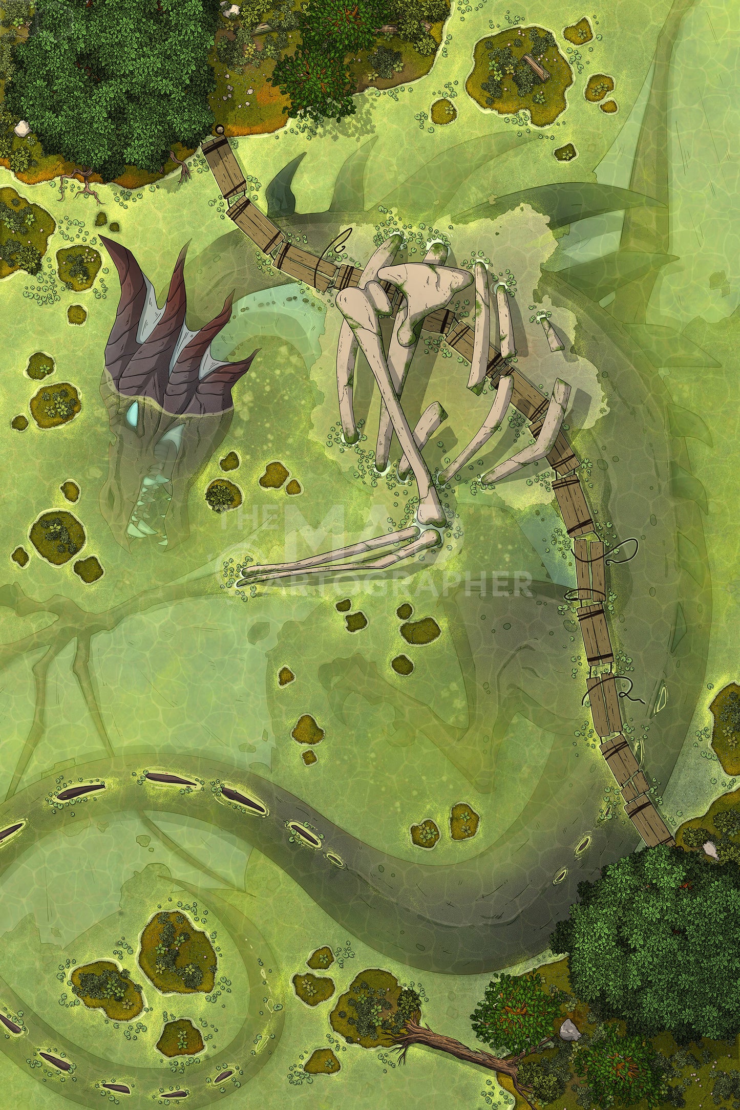 Swamps 2 - Map Image Pack