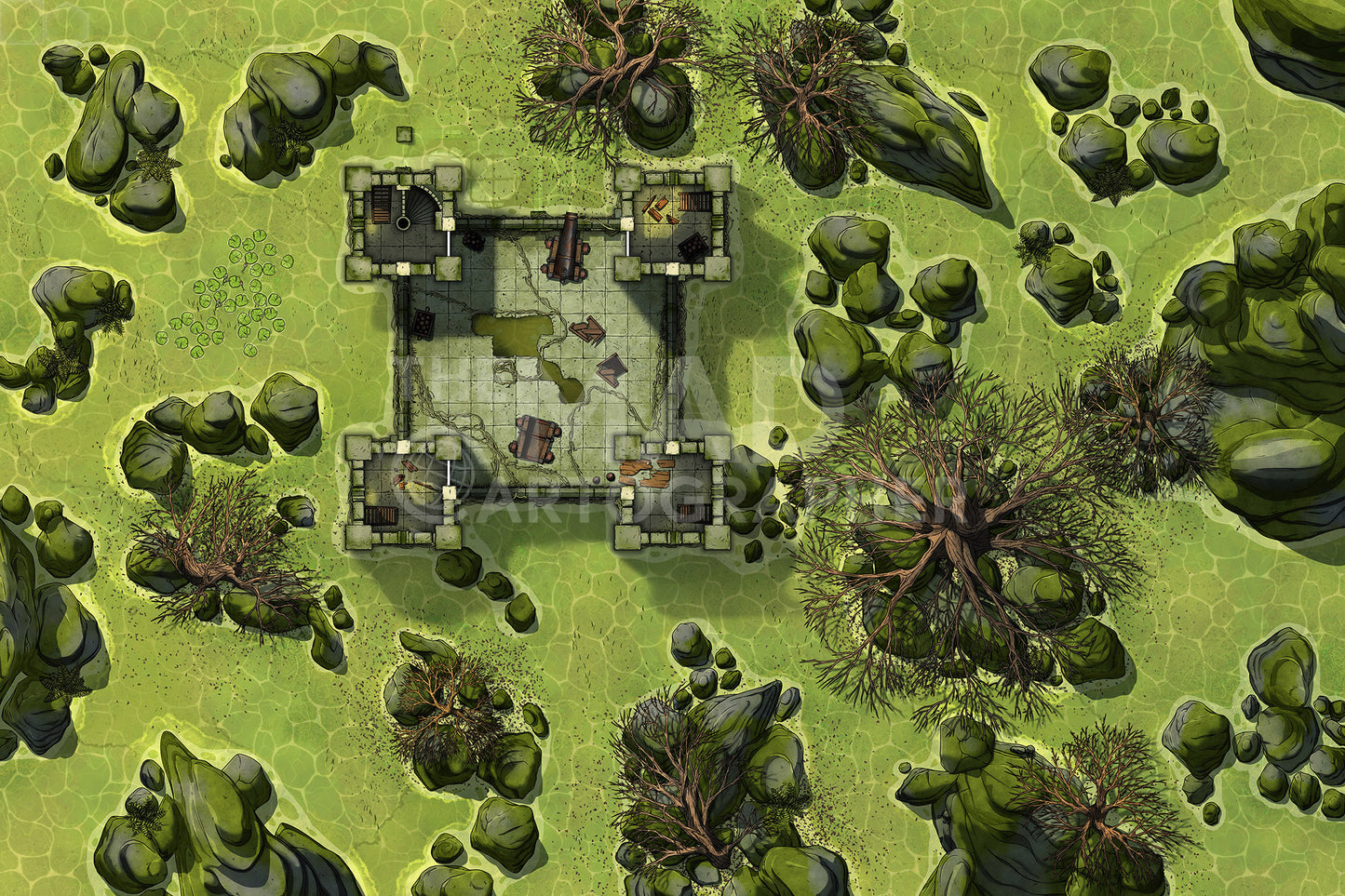 Swamps 2 - Map Image Pack