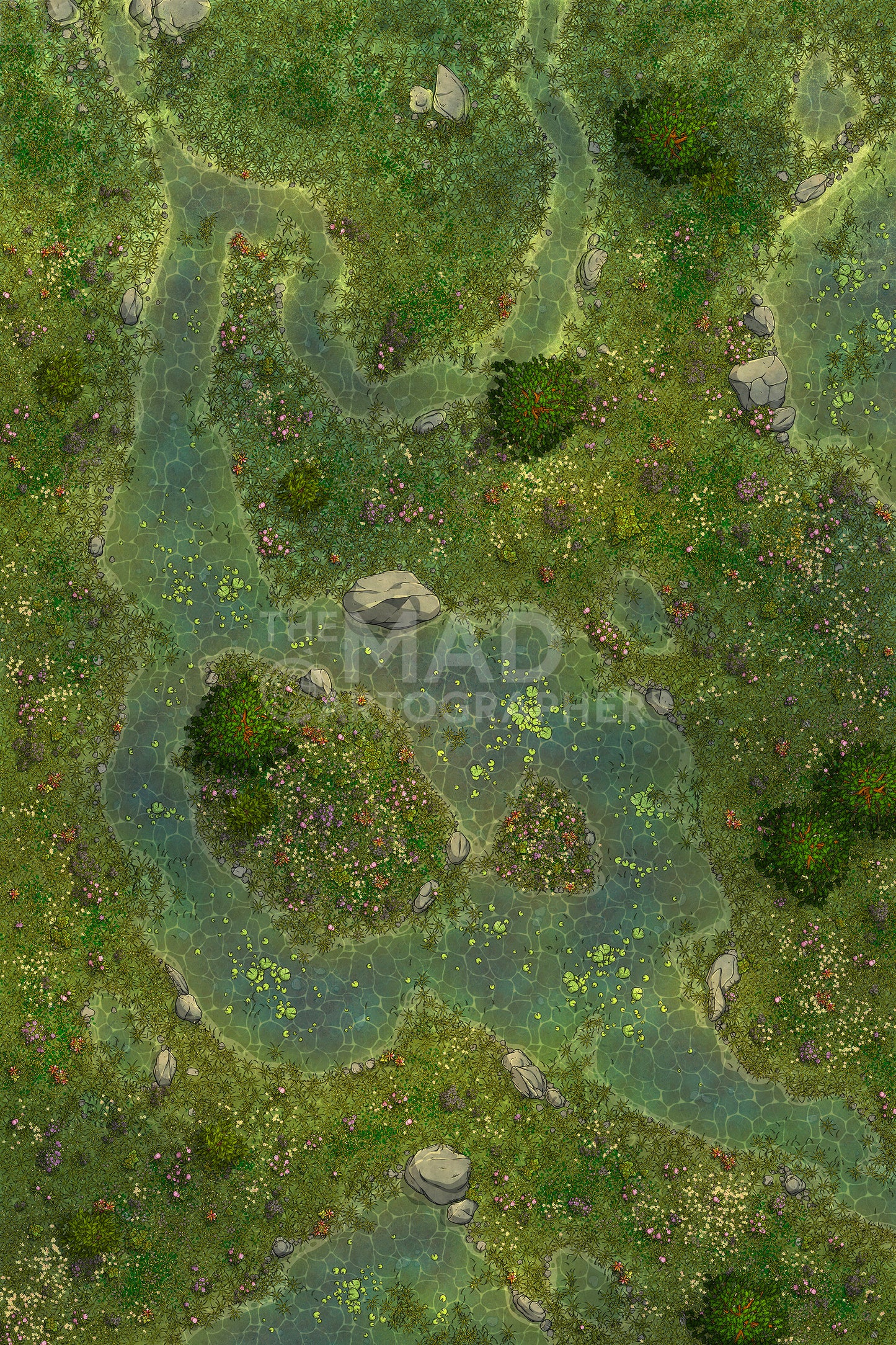 Swamps 2 - Map Image Pack