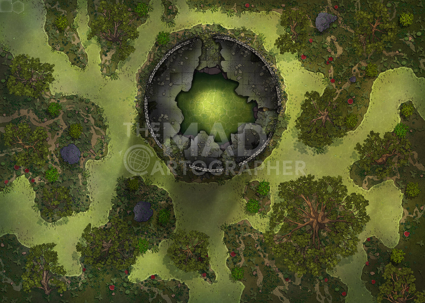 Swamps 2 - Map Image Pack