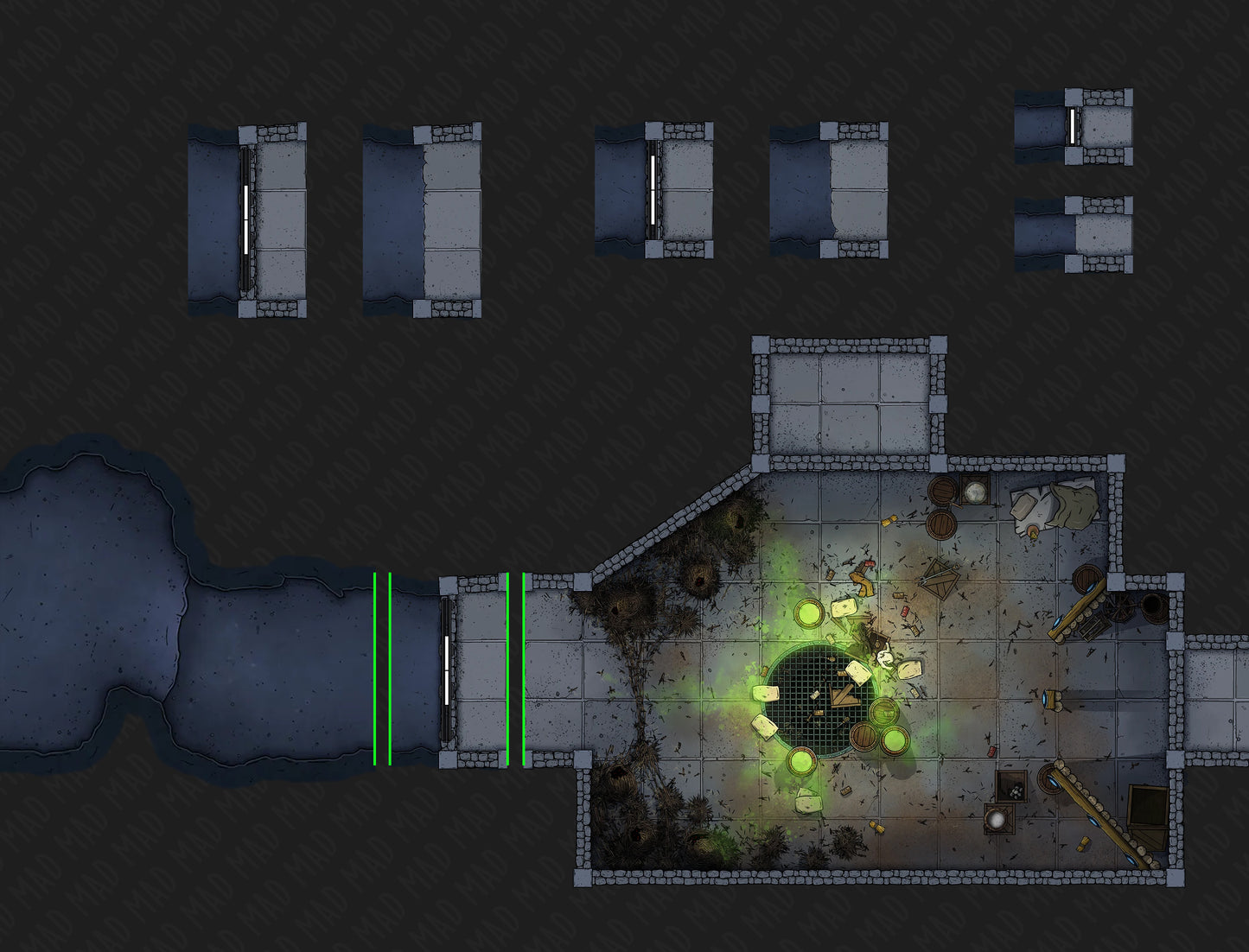 Modular Dungeons - Map Image Pack
